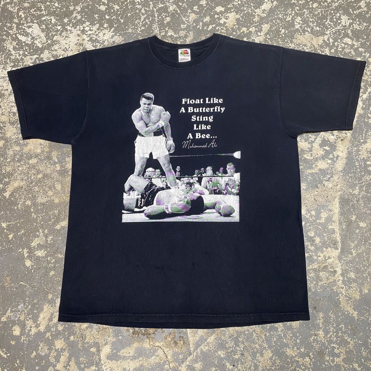 Vintage × WWE × WWF Vintage Muhammad Ali Float Butterfly String Bee Boxing Size US XL / EU 56 / 4 - 1 Thumbnail