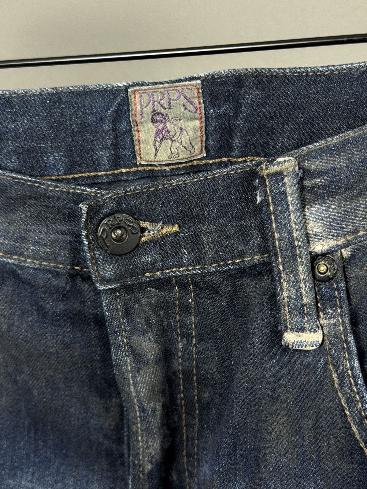 Prps PRPS DENIM PAINTED FADED PANTS SIZE : 34 Size US 34 / EU 50 - 7 Thumbnail