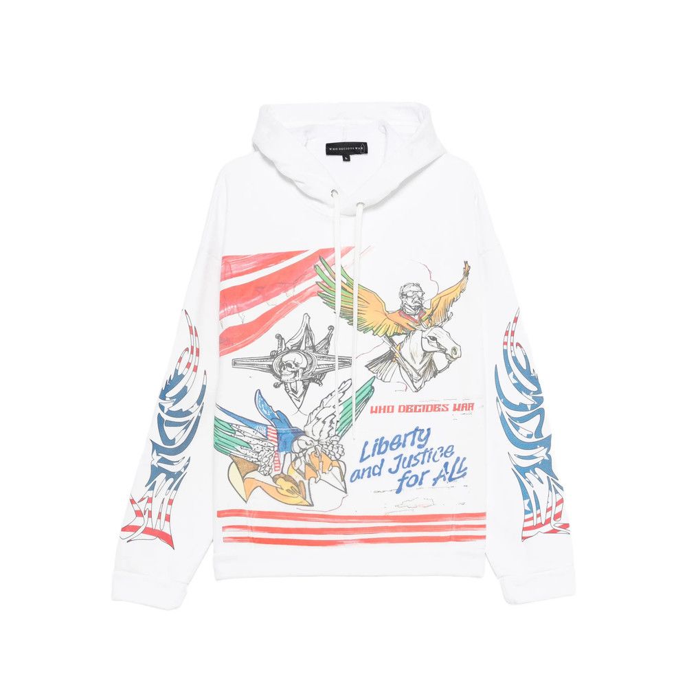 Who Decides War Who Decides War WHITE Sweaters & Knitwear - Hoodies Size US S / EU 44-46 / 1 - 1 Thumbnail