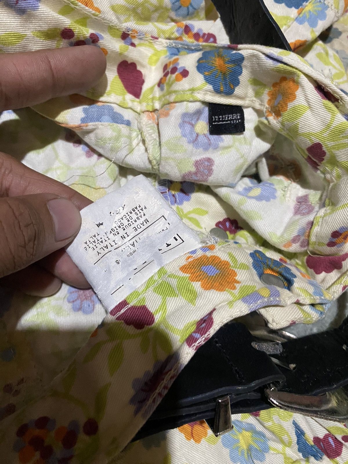 Dolce & Gabbana Vintage y2k vibes Dolce & Gabbana Floral Flare Jeans Size 32" / US 10 / IT 46 - 6 Thumbnail