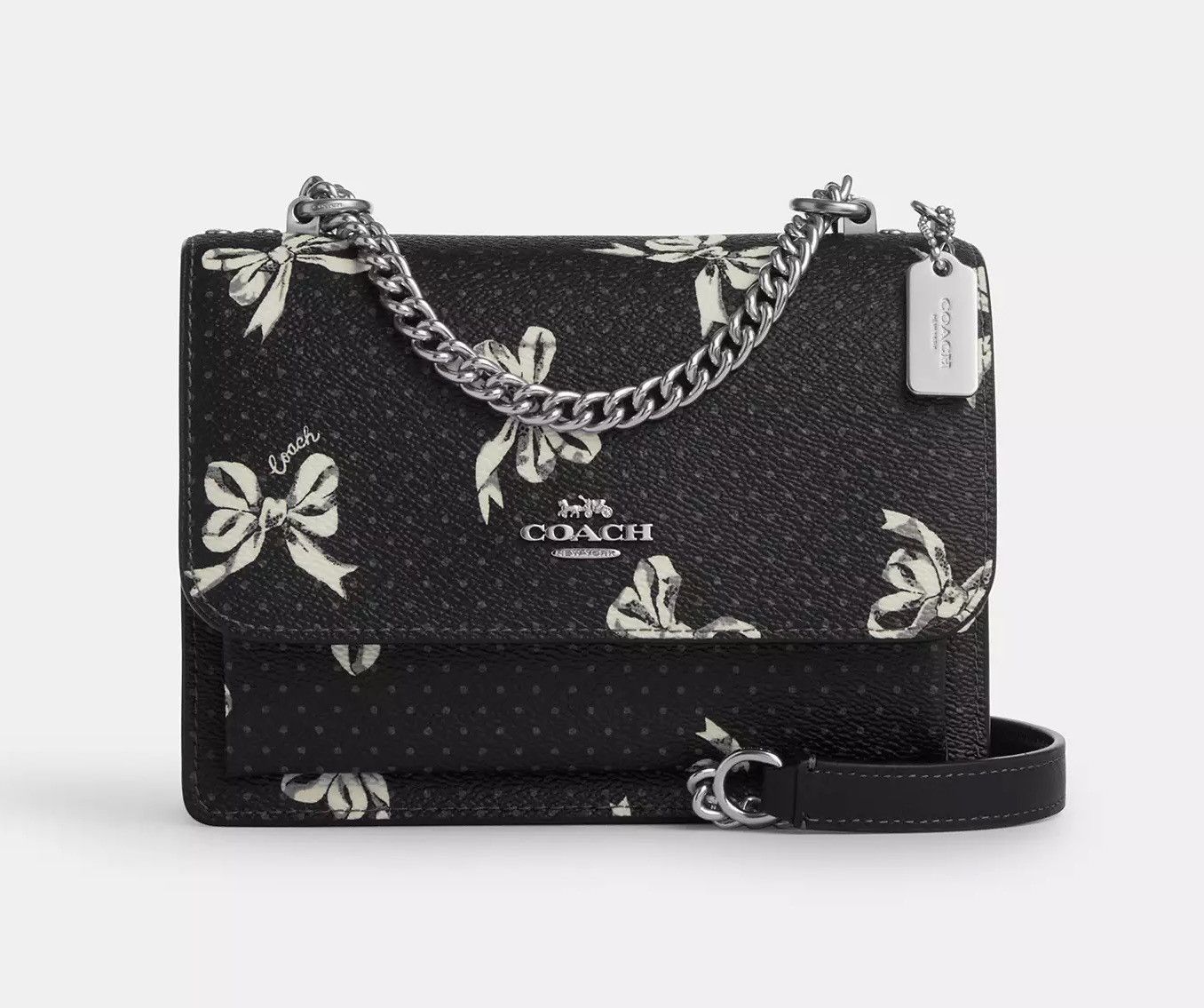 Coach Mini Klare Crossbody Bag With Bow Print CAA98 Size ONE SIZE - 7 Thumbnail