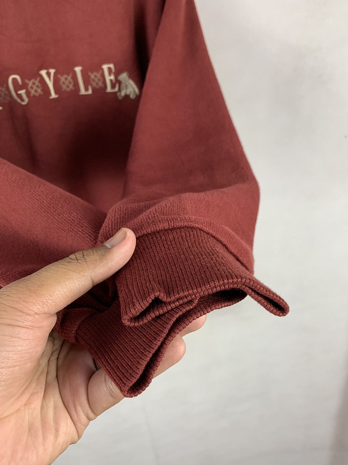 Japanese Brand Steals! Art Stadium CP Argyle Knitted Sweater Sweatshirt Size US M / EU 48-50 / 2 - 6 Thumbnail