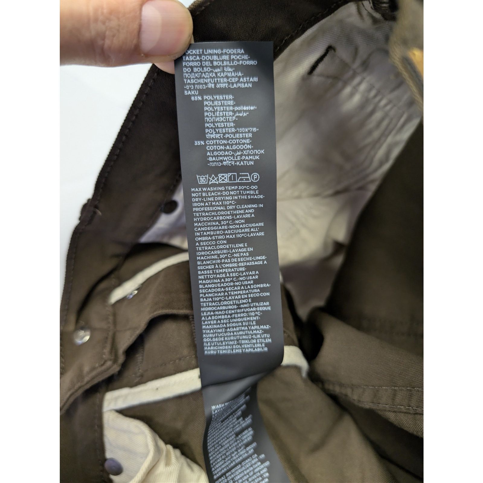 Tom Ford o1rshd1 Slim Jeans in Brown Size US 30 / EU 46 - 16 Thumbnail