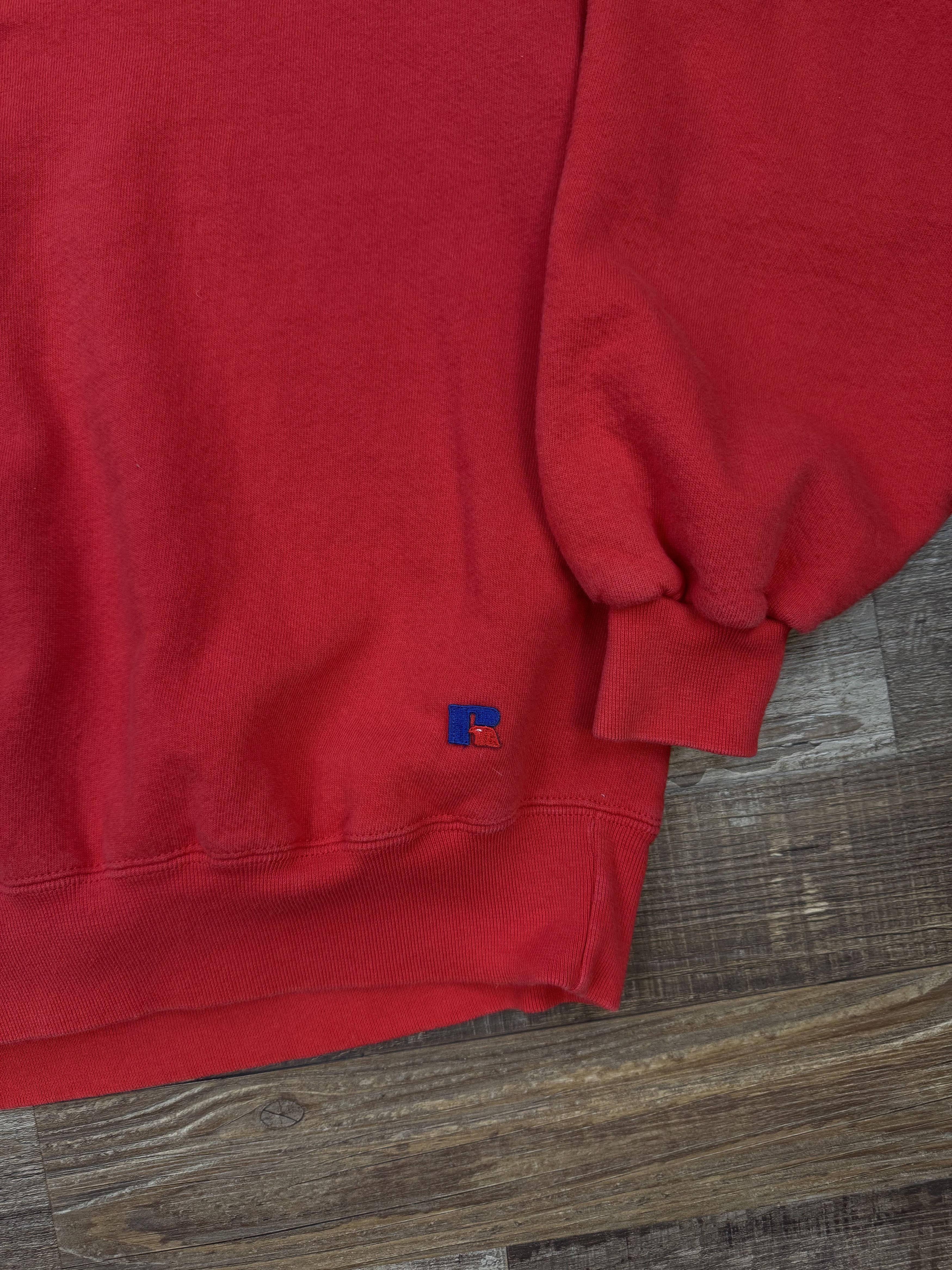 Russell Athletic Vintage 90s Russell Athletic High Cotton Crewneck Sweatshirt Size US L / EU 52-54 / 3 - 2 Thumbnail