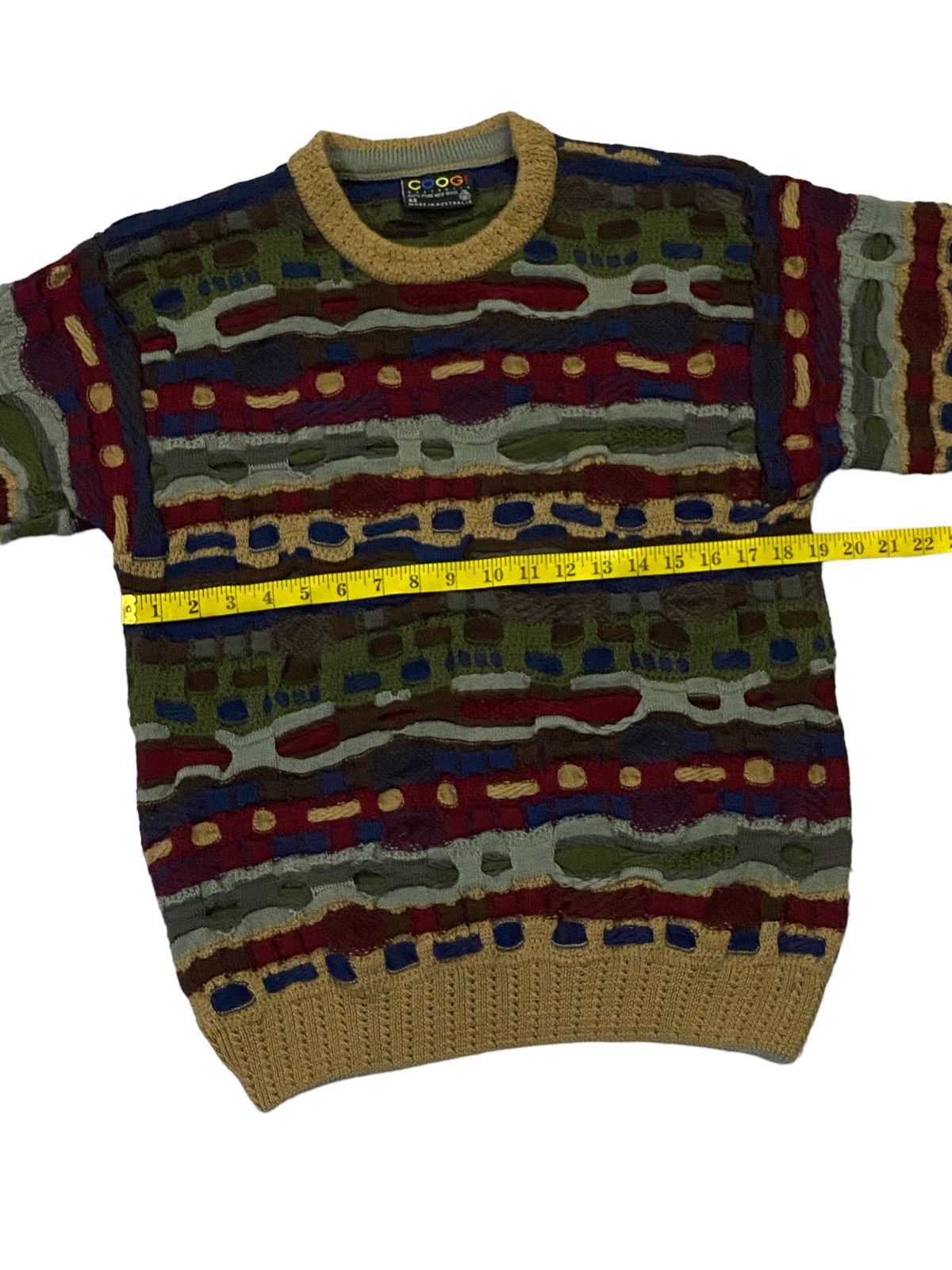 Coogi Vintage Googi 3D Knit Crewneck Sweater Size US S / EU 44-46 / 1 - 5 Thumbnail