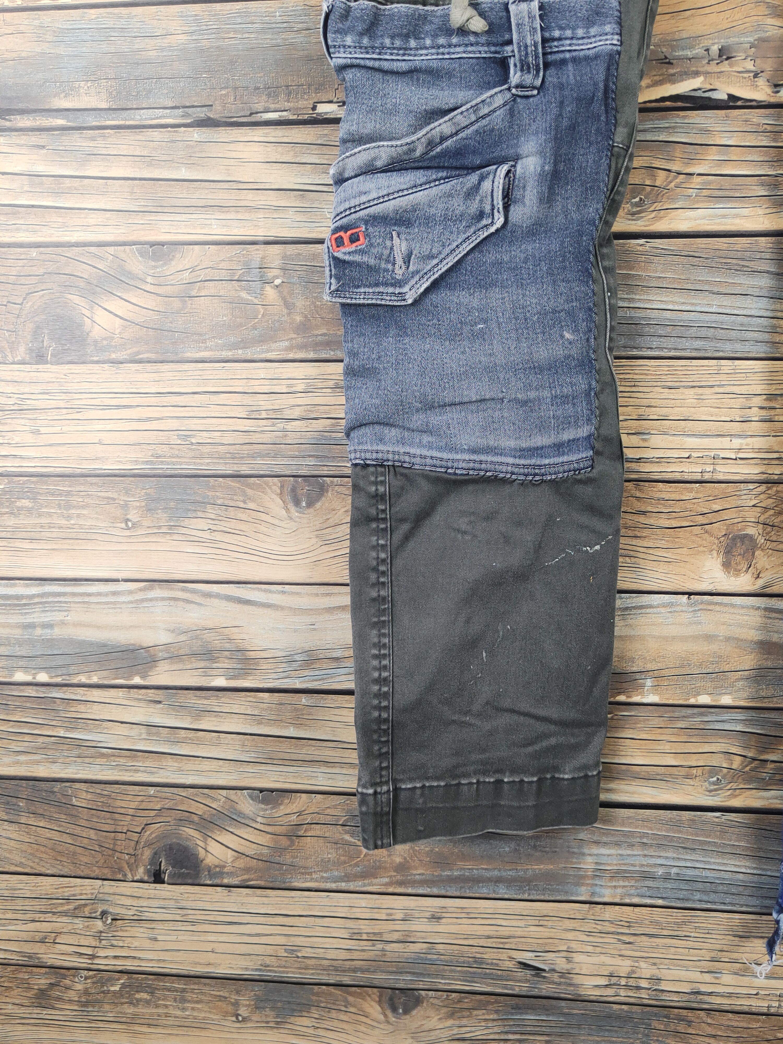 Japanese Brand DL Shop TK custom patchwork rework reconstruct Pants #46-026 Size US 31 - 6 Thumbnail