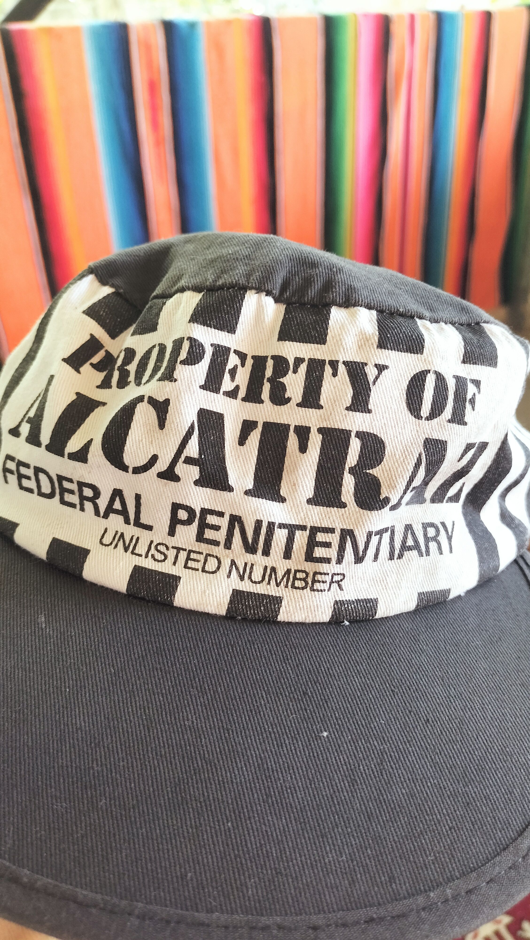 Vintage 80s Alcatraz Federal Penetration Cotton canvas Size ONE SIZE - 2 Thumbnail