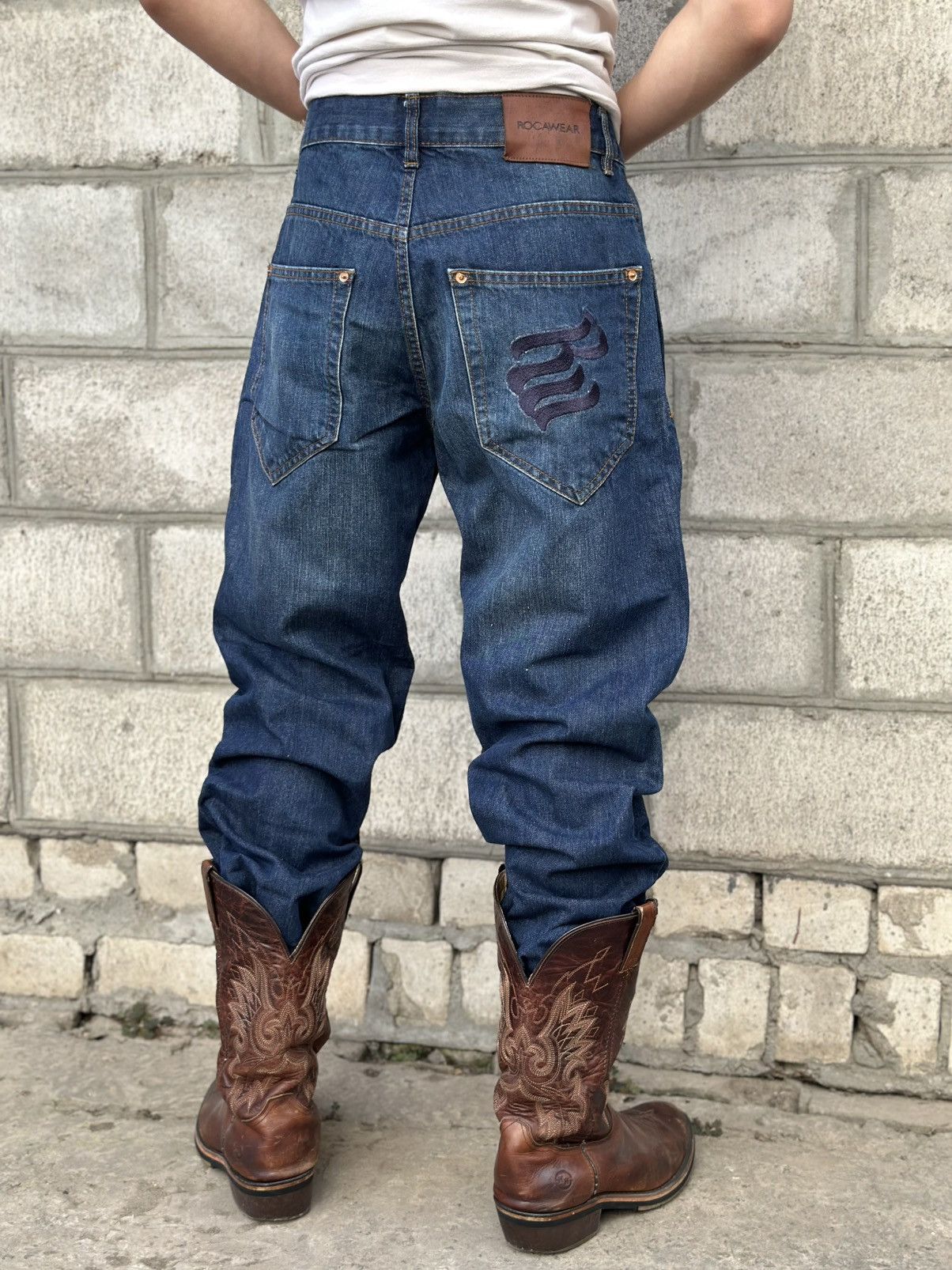 Rocawear Vintage Roca Wear Jeans W30xL32 Loose Fit Y2K 90s Rap Size US 30 / EU 46 - 1 Thumbnail