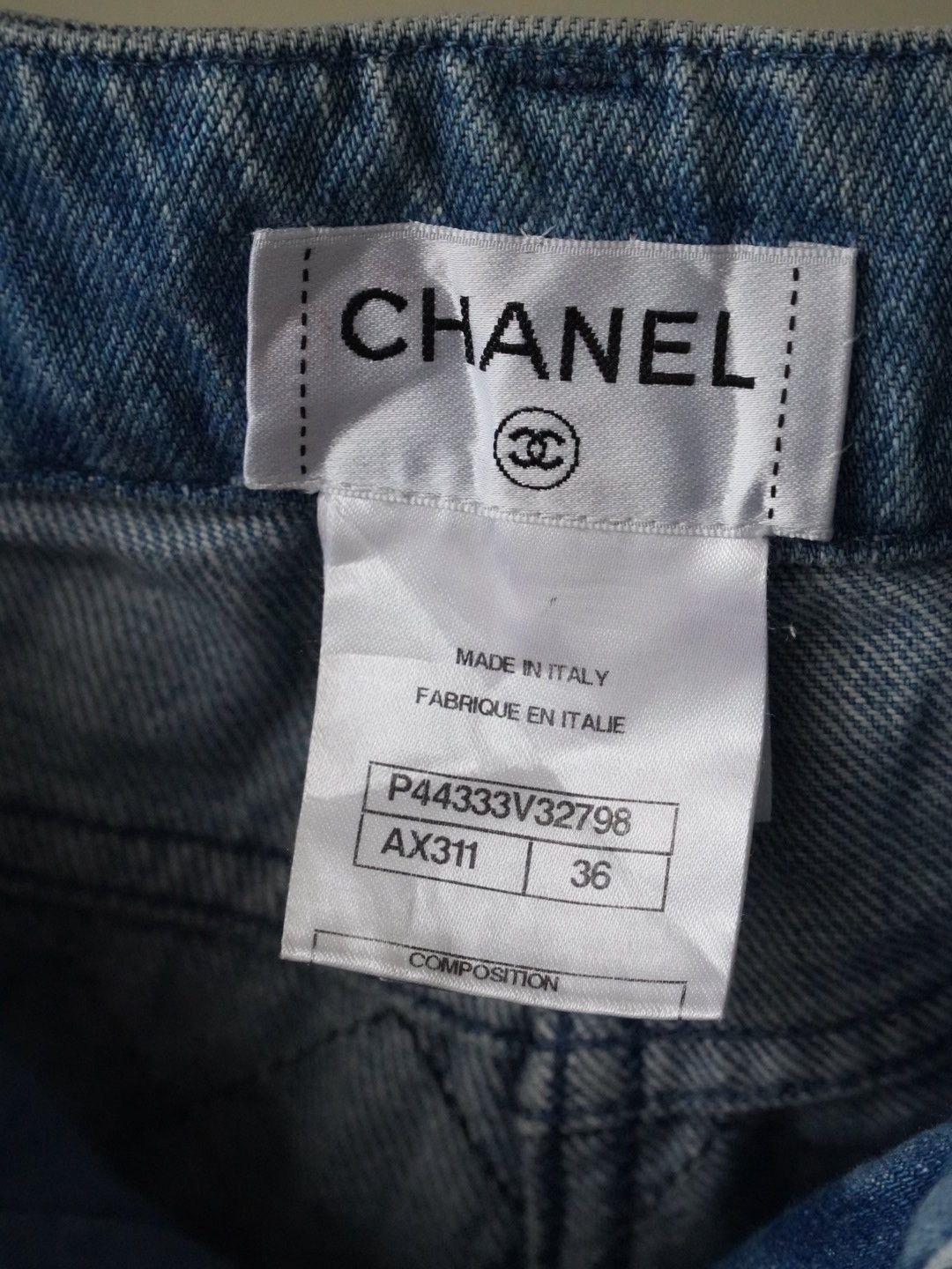 Chanel Chanel Blue Denim Jeans Size 25" / US 0 / IT 36 - 9 Thumbnail