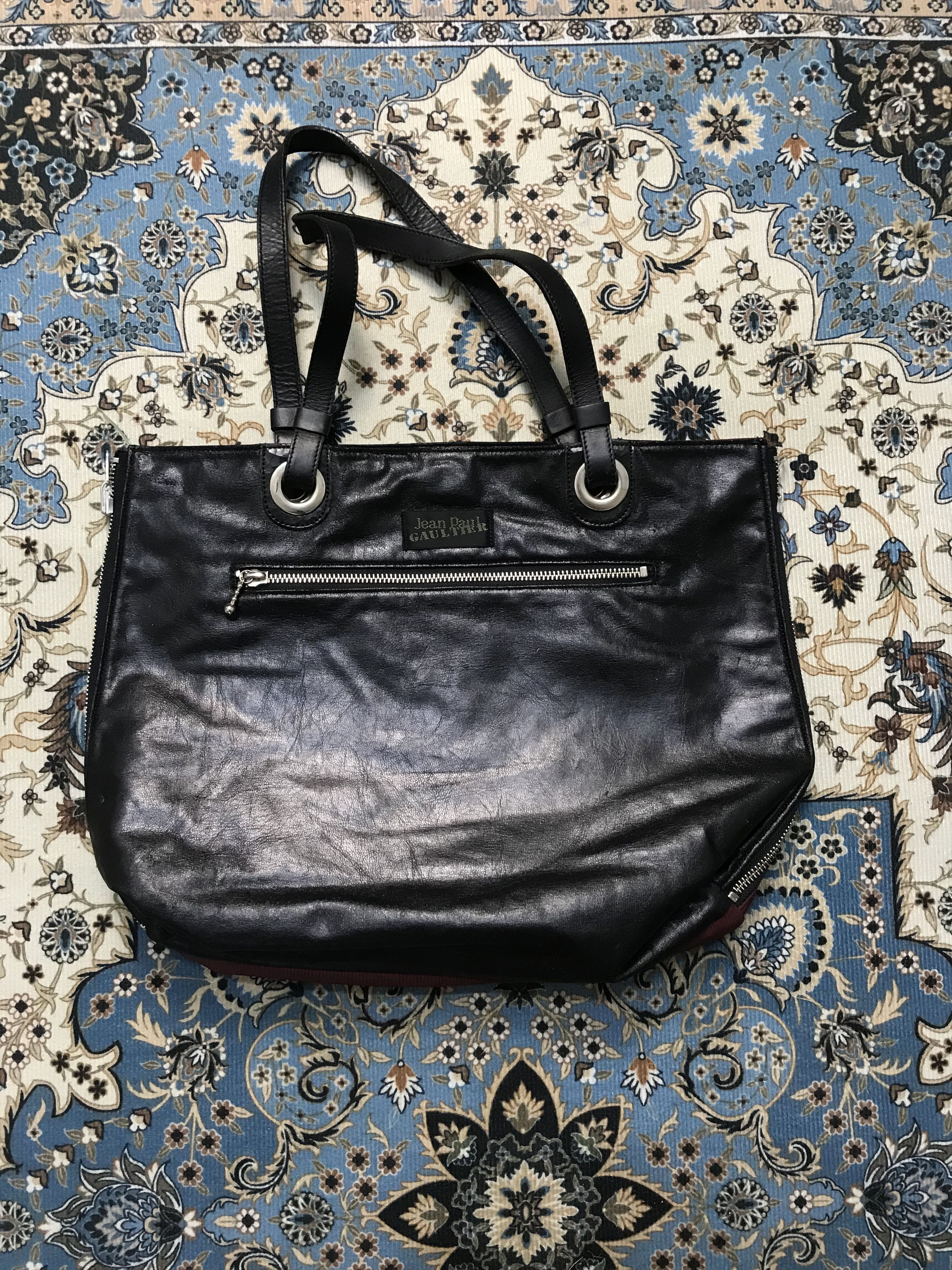 Jean Paul Gaultier Jean Paul Gaultier Limited Style Dragon Art Tote Bag Size ONE SIZE - 8 Thumbnail