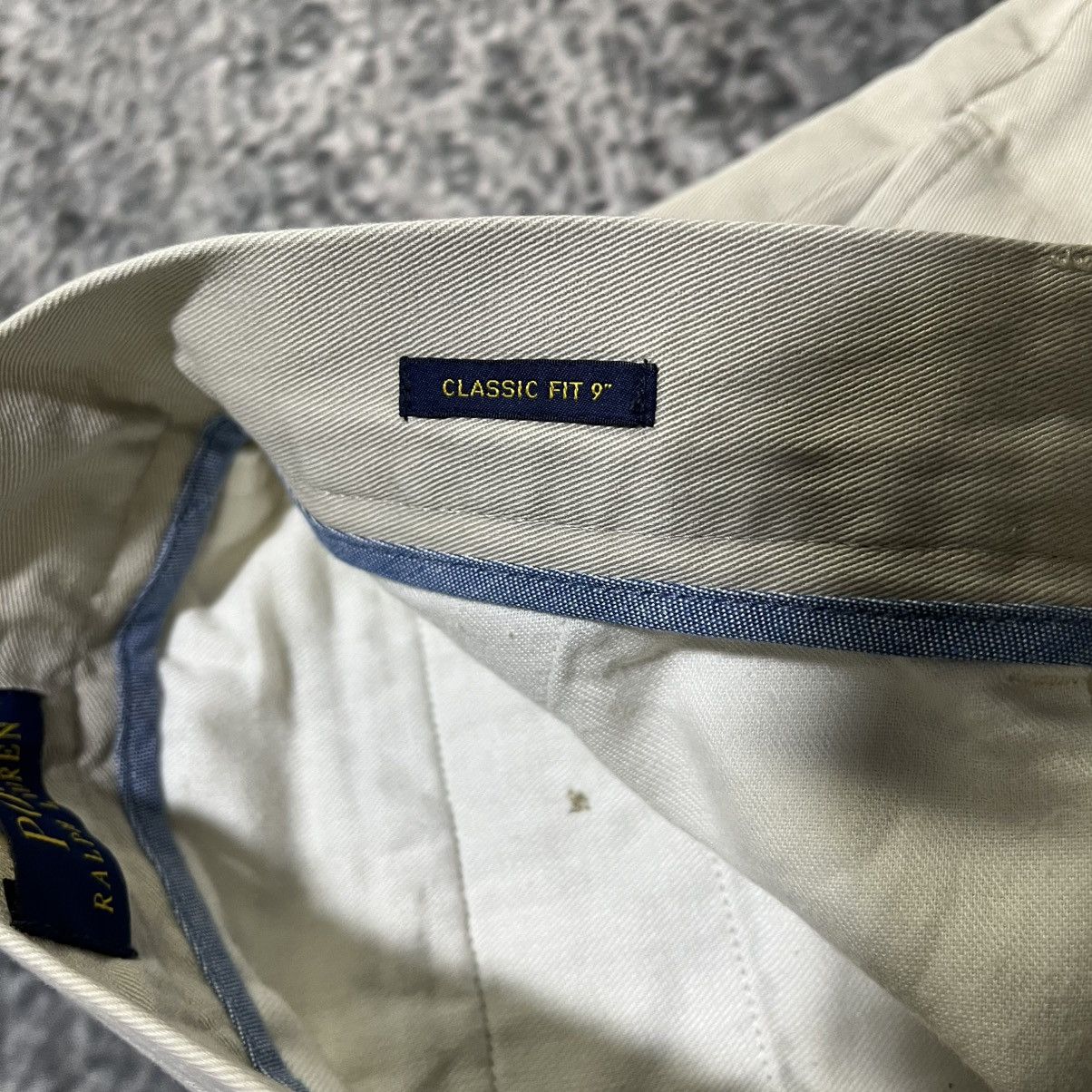Polo Ralph Lauren Polo Ralph Lauren Chino Classic Fit Shorts Size 31 NEW Size US 31 - 7 Thumbnail