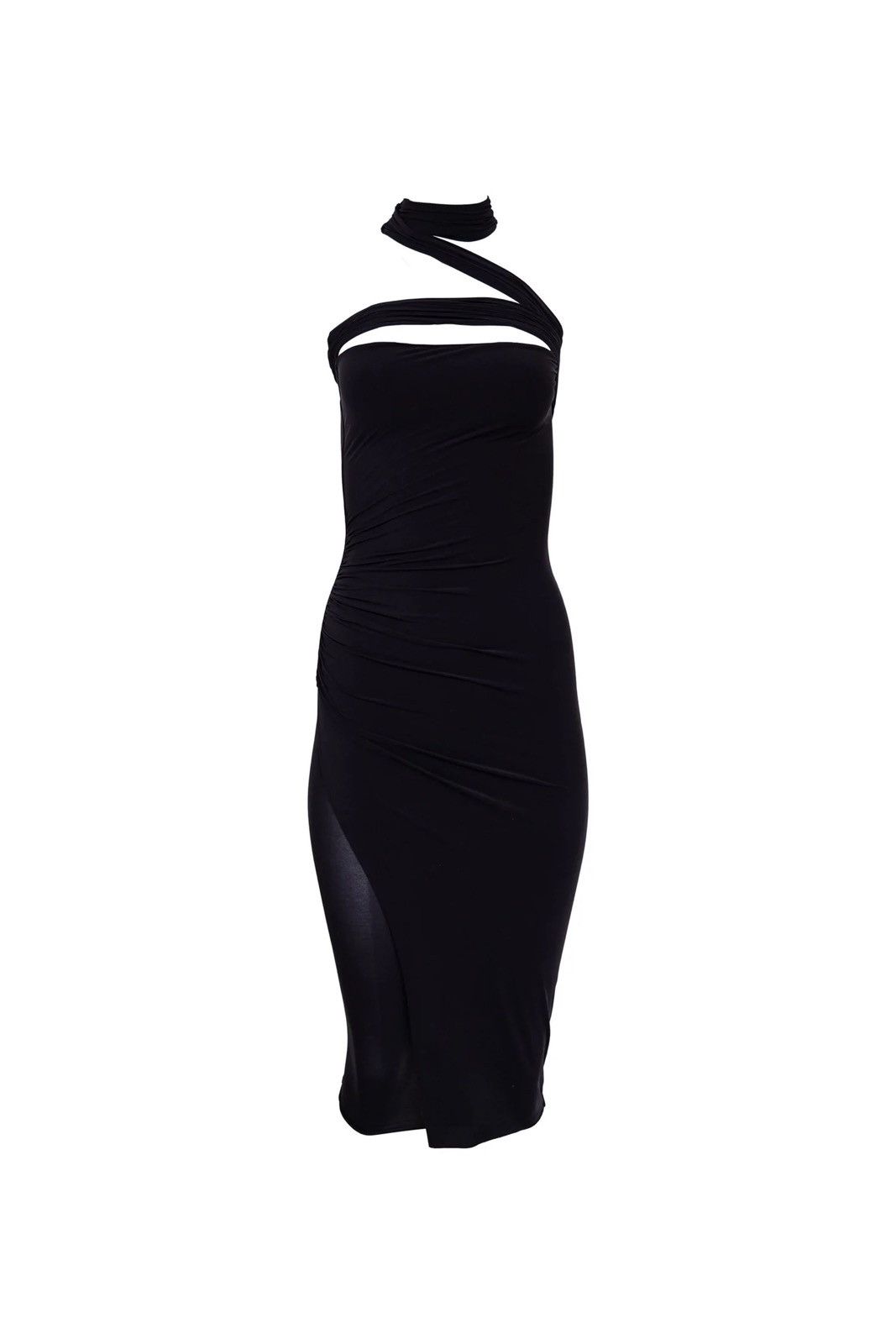 Gucci Gucci Black Strap Midi Dress Size XS / US 0-2 / IT 36-38 - 1 Thumbnail