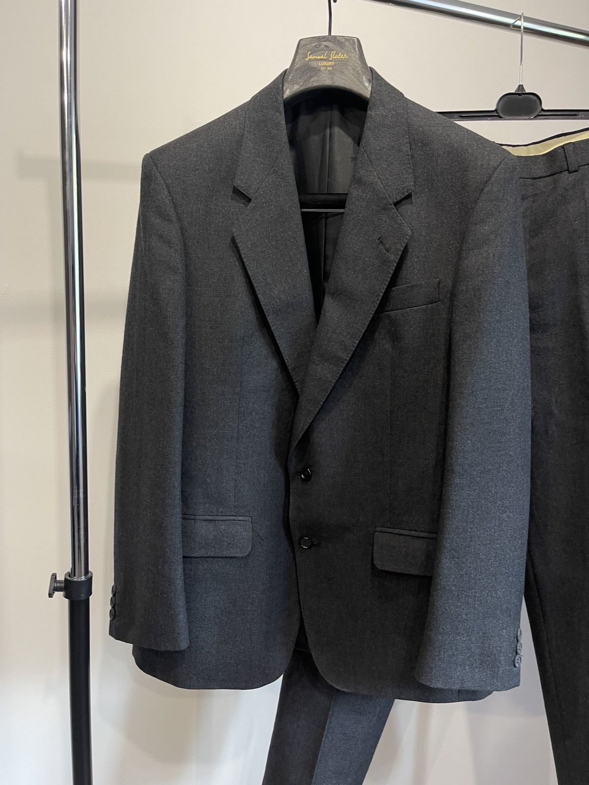 Vintage classic wool suit men’s blazer + trousers