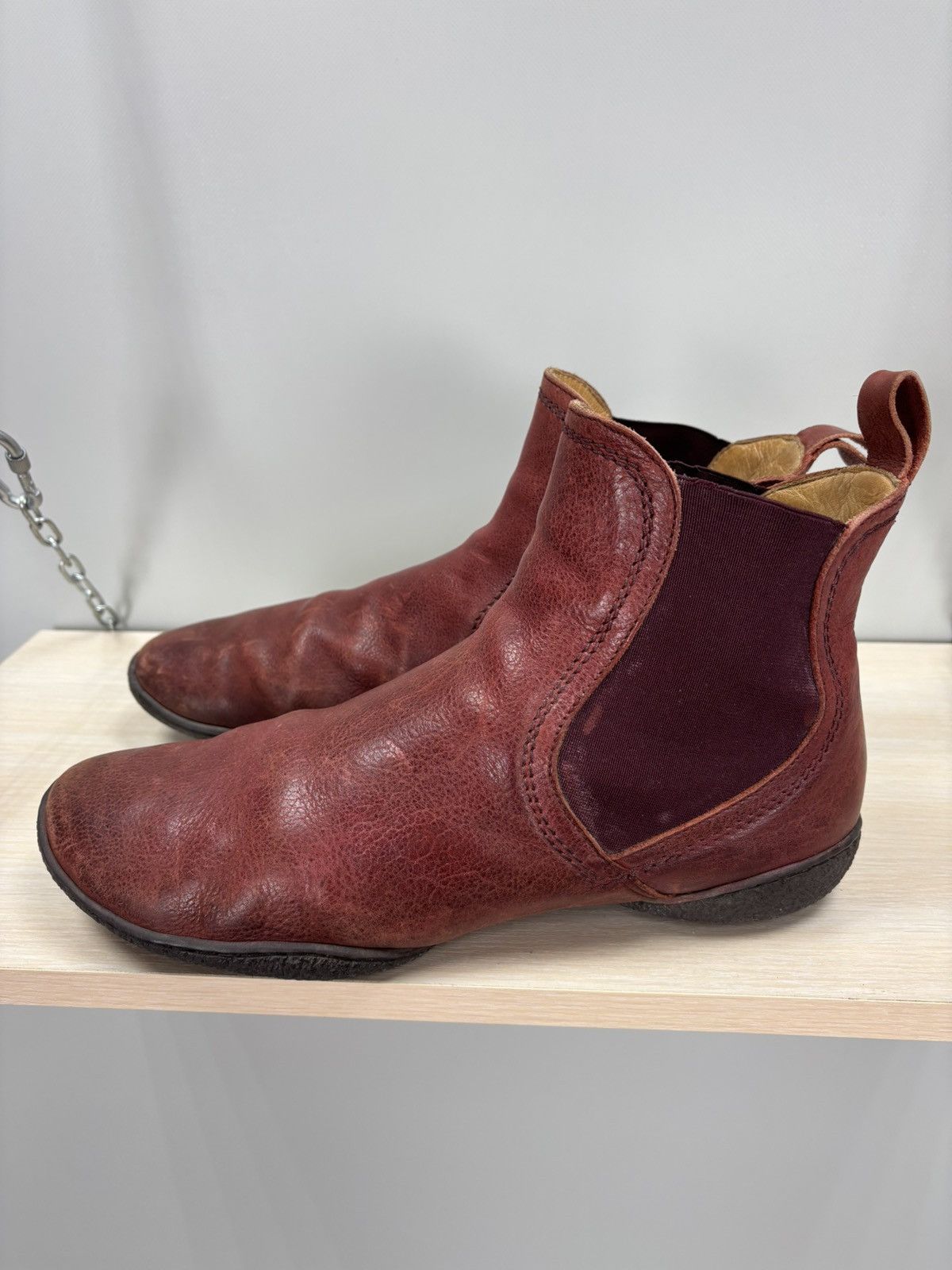 Trippen Mens boots Trippen Size 42 Color Red Size US 9 / EU 42 - 7 Thumbnail