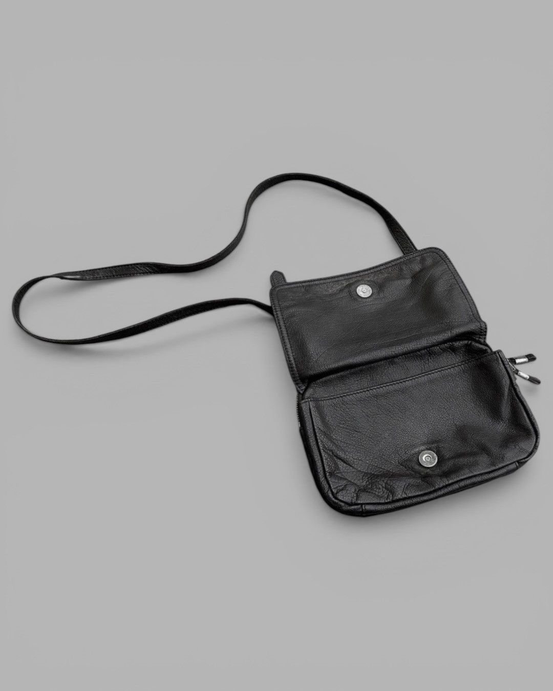 LIEBESKIND BERLIN Vintage L.BERLIN Margiela Style Multi Zipped Crossbody Bag Size ONE SIZE - 25 Thumbnail