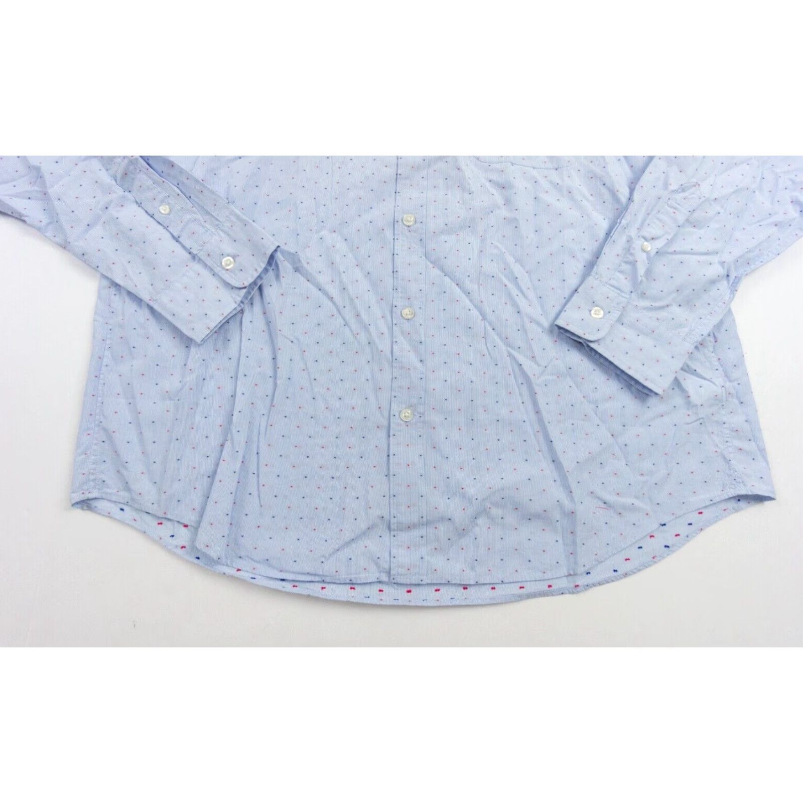Vineyard Vines Vineyard Vines Men's Classic Fit Tucker Shirt XL Blue Polka Dot Button-Up Preppy Size US XL / EU 56 / 4 - 4 Thumbnail