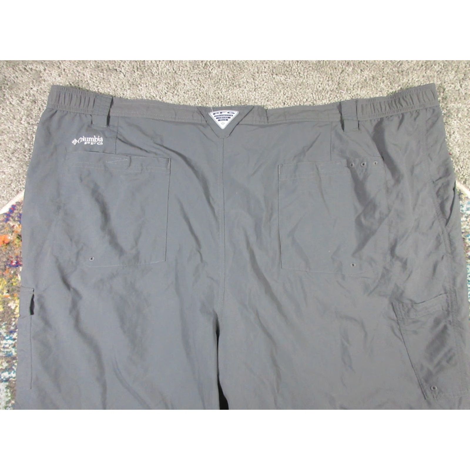 Vintage Columbia Omni-Shade Convertible Cargo Pants Mens 52 Regular Gray Nylon Lightweight Size US 36 / EU 52 - 4 Thumbnail