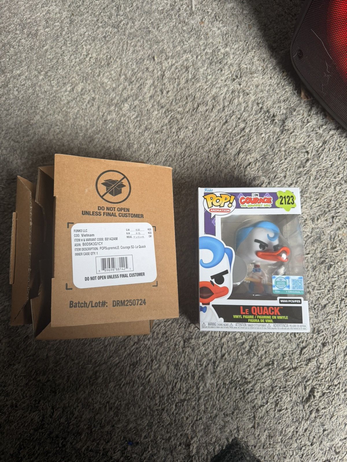 Cartoon Network Funko Pop! Le Quack Vinyl Figure Size ONE SIZE - 1 Thumbnail