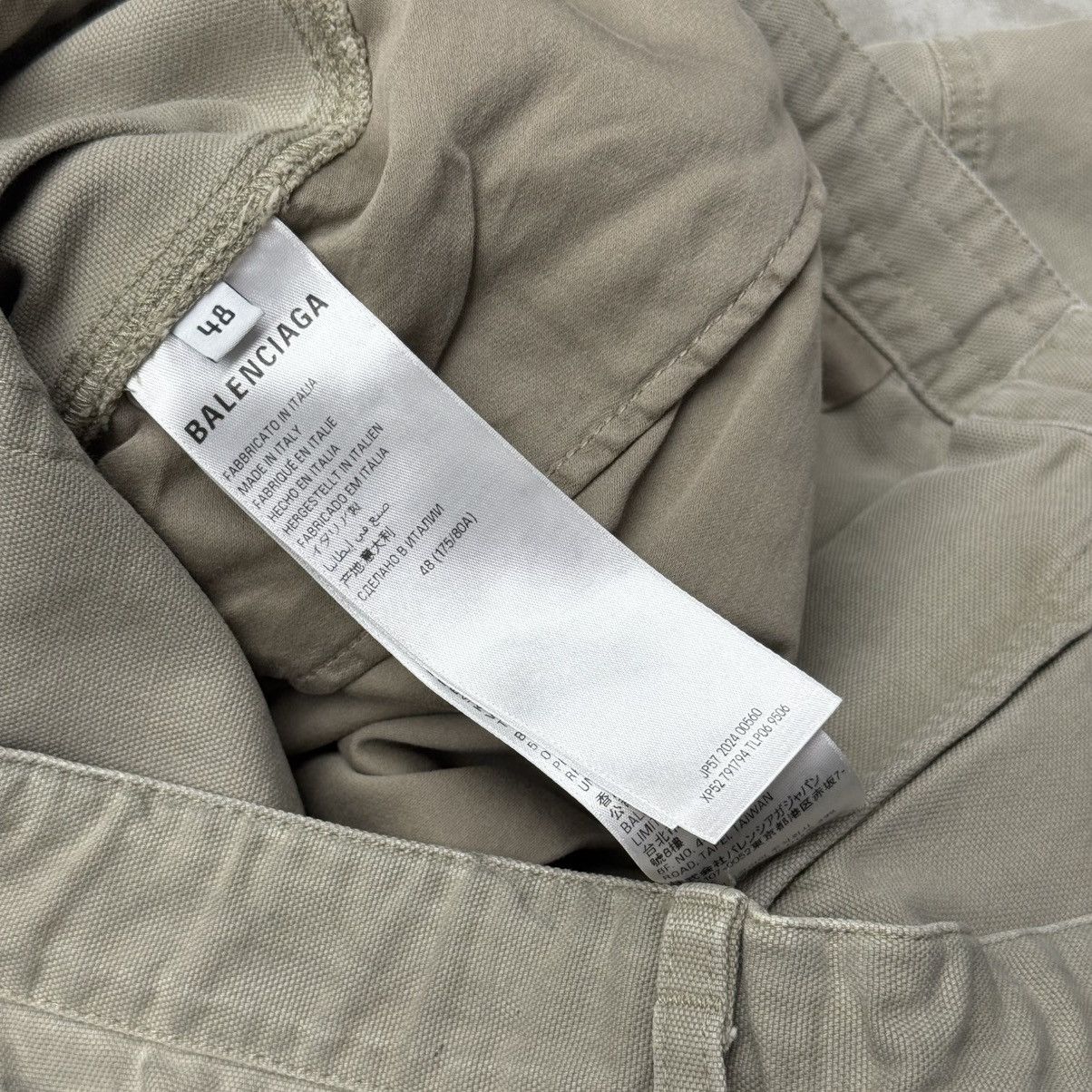 Balenciaga Balenciaga Distressed Lumberjack Work Pants Size US 32 / EU 48 - 6 Thumbnail