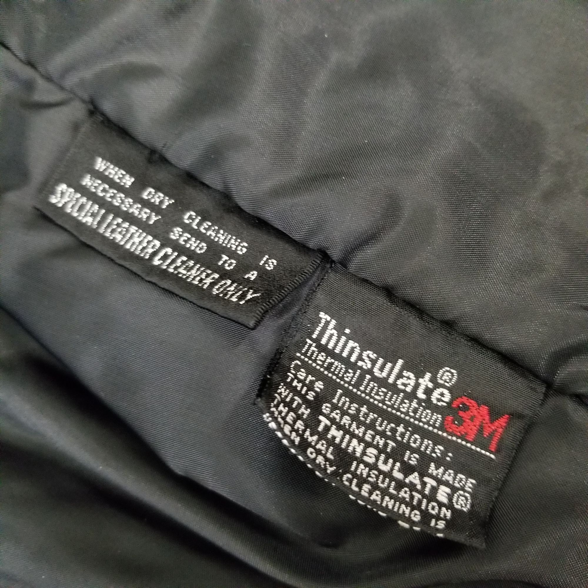 Wilsons Leather Wilsons M Black Leather Coat Jacket Zip Out Liner Pockets Vi Size M / US 6-8 / IT 42-44 - 8 Thumbnail