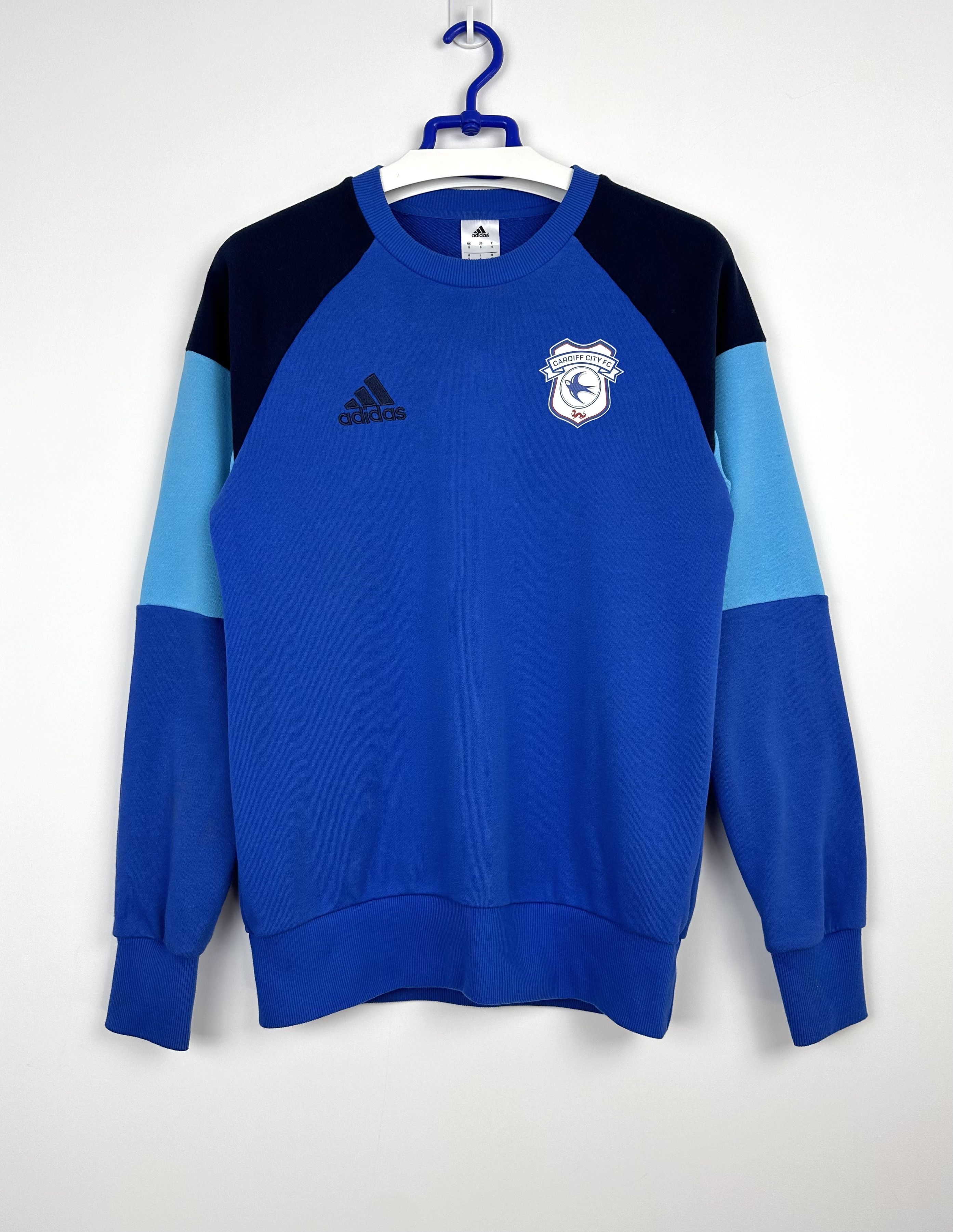 Adidas Adidas Cardiff football sweatshirt cotton Size US S / EU 44-46 / 1 - 1 Thumbnail