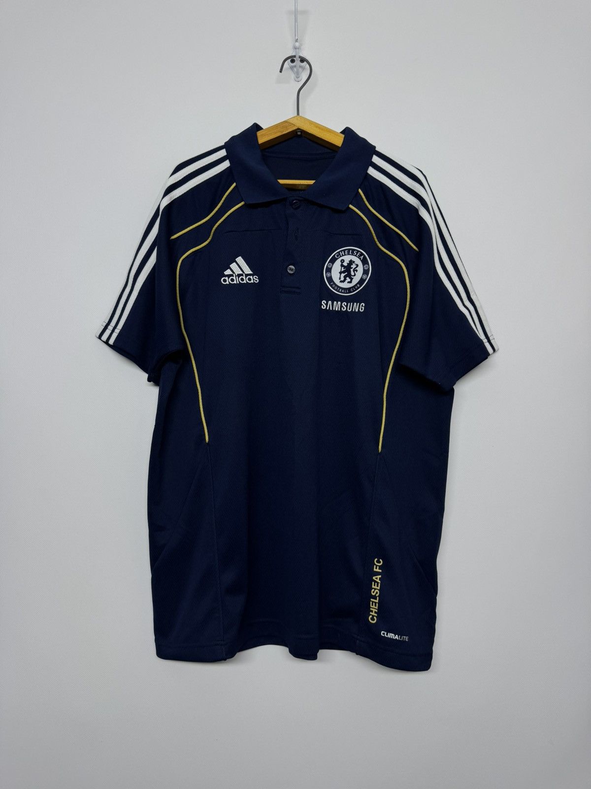 Adidas Vintage Y2k Adidas Chelsea Polos 00’s Size US L / EU 52-54 / 3 - 4 Thumbnail