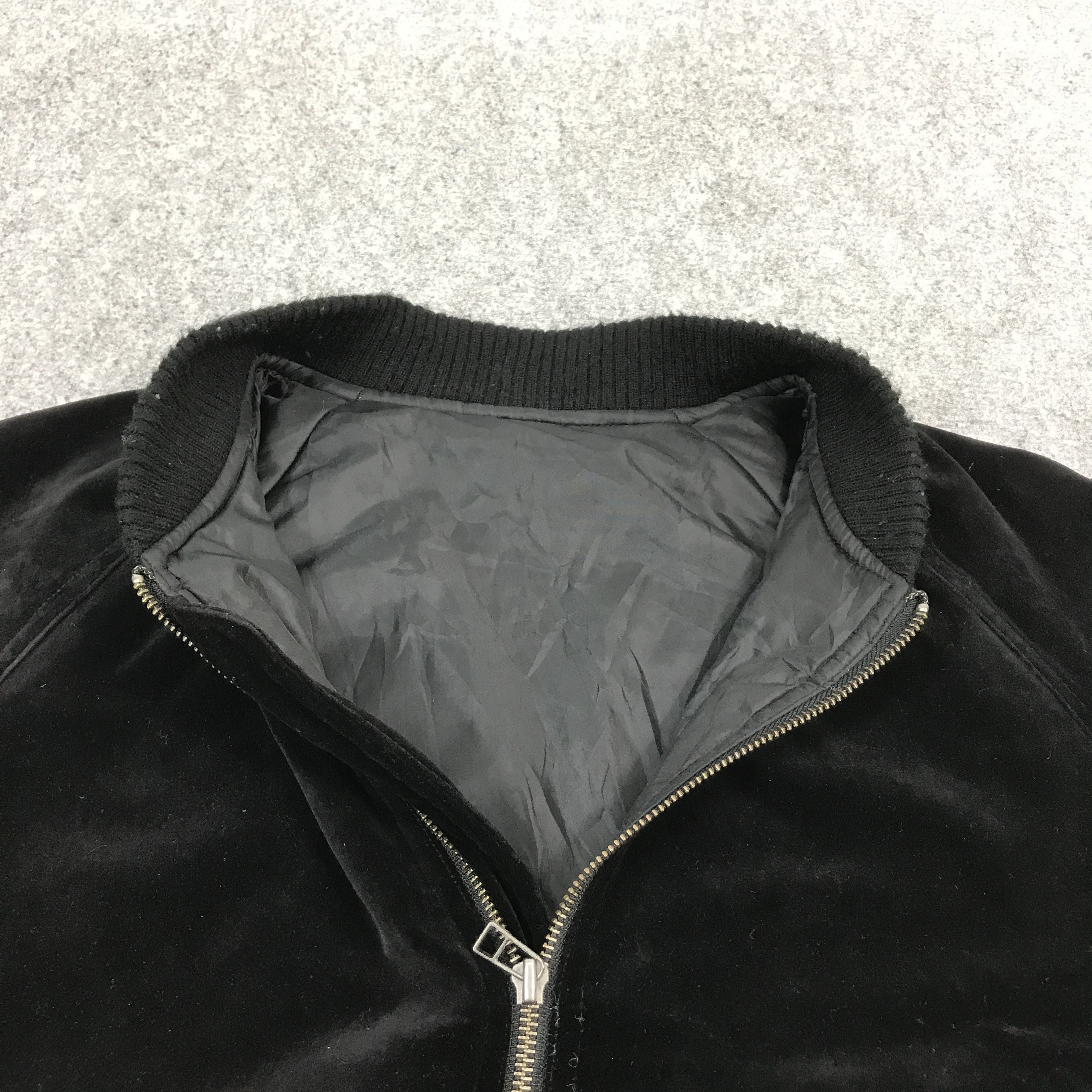 Japanese Brand × SHIPS Ships Velvet design Bomber Japan fashion jacket Size US L / EU 52-54 / 3 - 5 Thumbnail