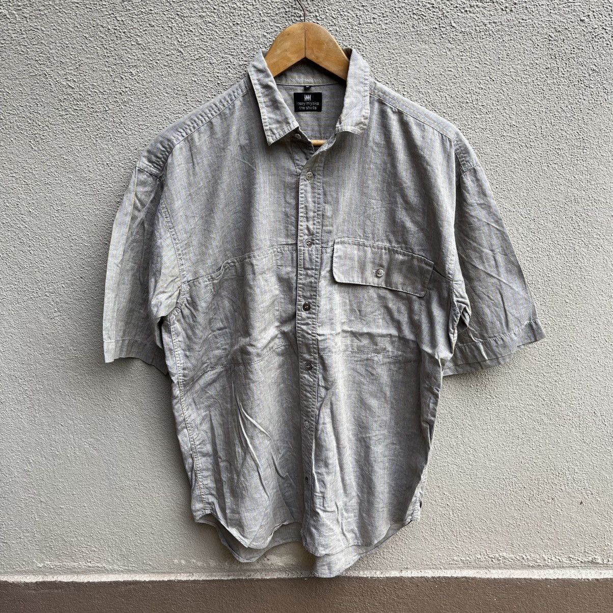 Issey Miyake ISSEY MIYAKE hidden pocket shirt Size US L / EU 52-54 / 3 - 1 Thumbnail