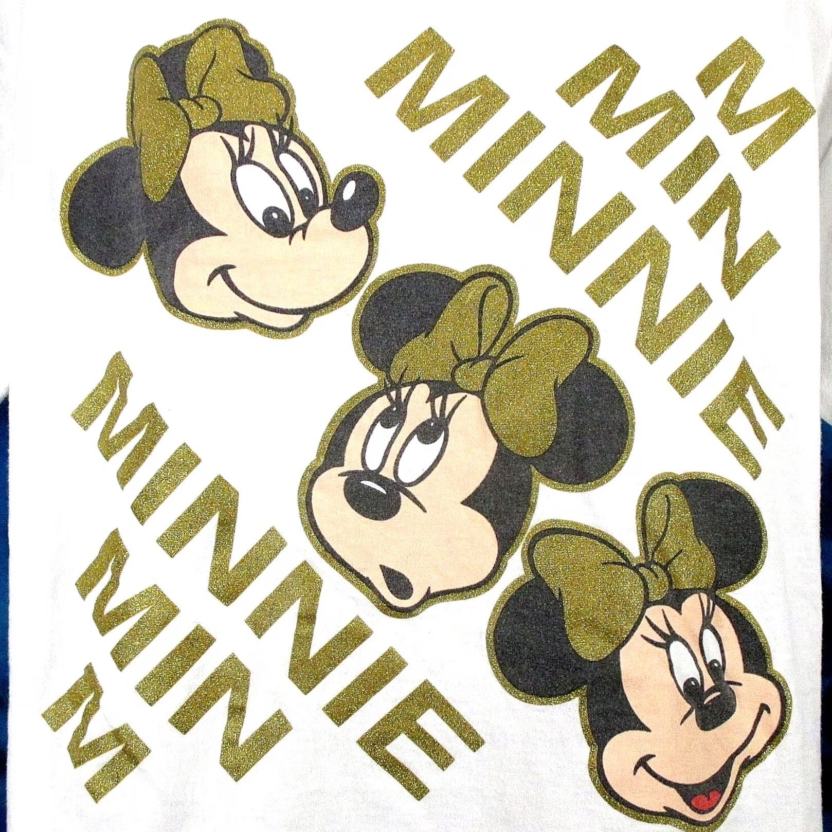 Disney VINTAGE MINNIE MOUSE WALT DISNEY T-Shirt L/XL 90s cartoon single stitch White Men Size US L / EU 52-54 / 3 - 2 Thumbnail