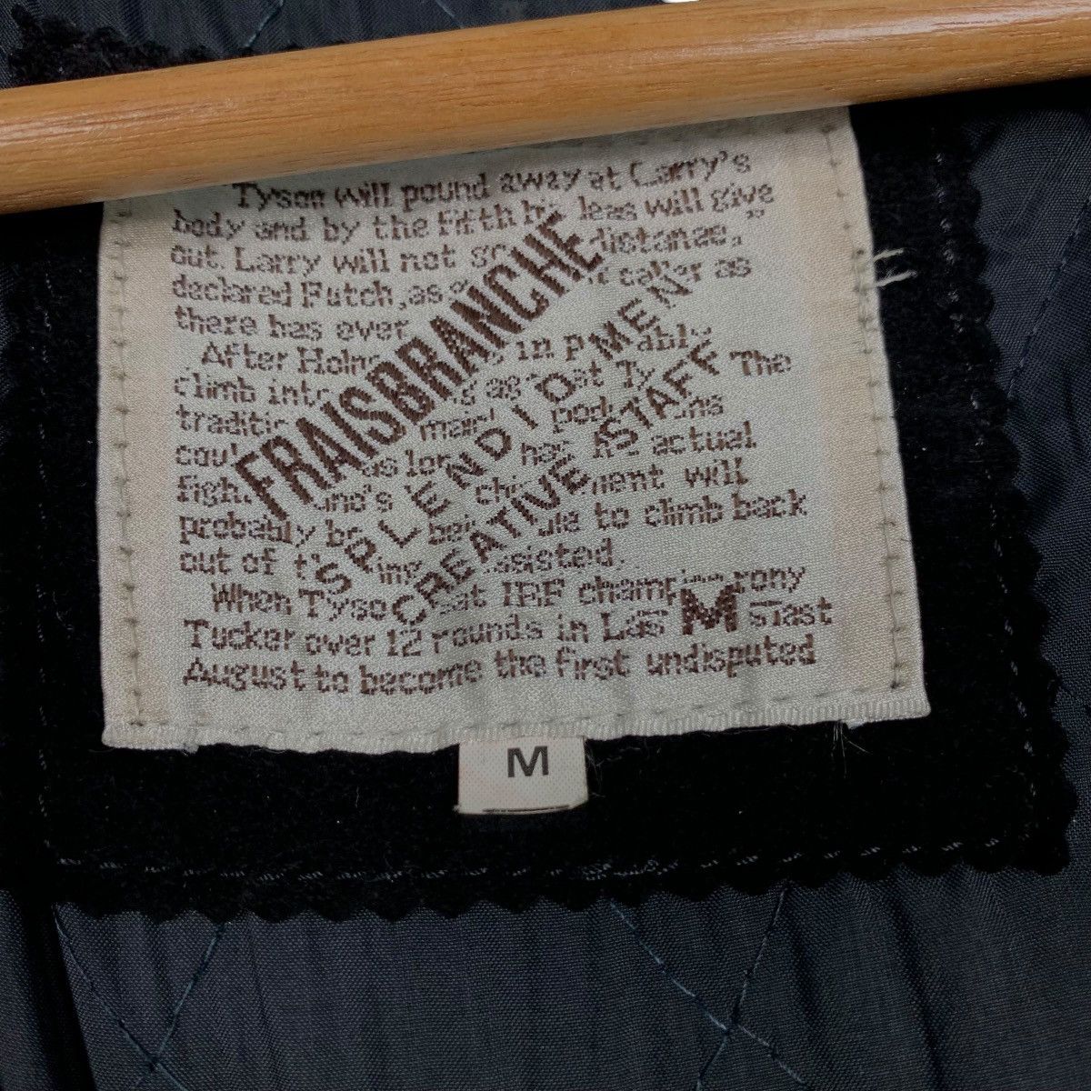 Japanese Brand FRAISBRANCHE Cowhide Black Suede Leather Jacket #1941-C84 Size US M / EU 48-50 / 2 - 15 Thumbnail