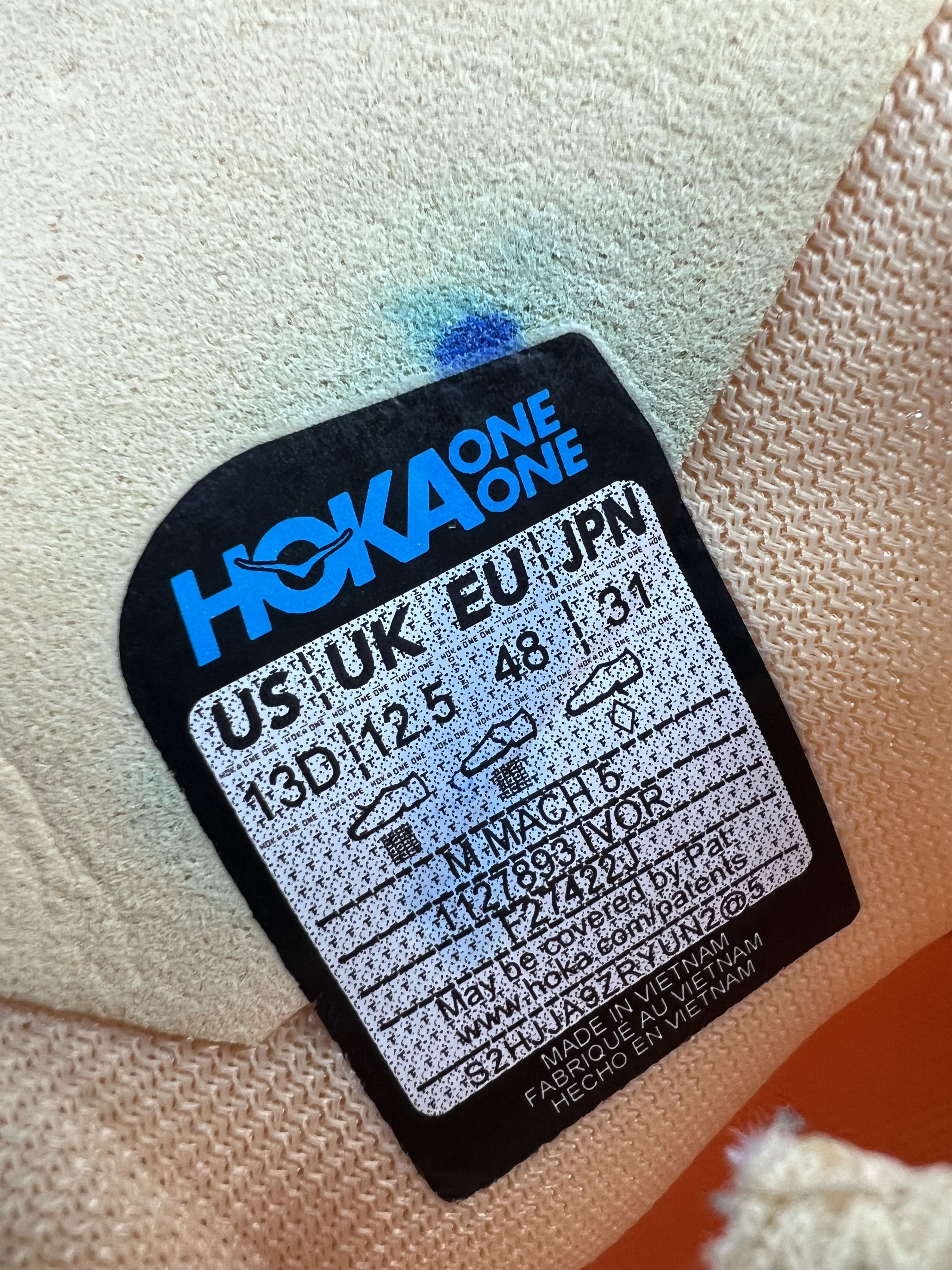Hoka 13D Hoka One One Mach 5 Running Shoes Walking Gym Size US 13 / EU 46 - 9 Thumbnail