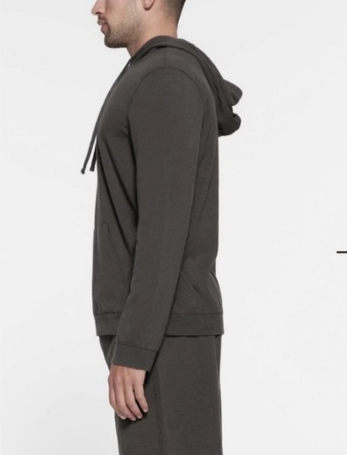 Other SKIMS Men's Dark Charcoal Hoodie - Pullover Drawstring Size US XL / EU 56 / 4 - 3 Thumbnail
