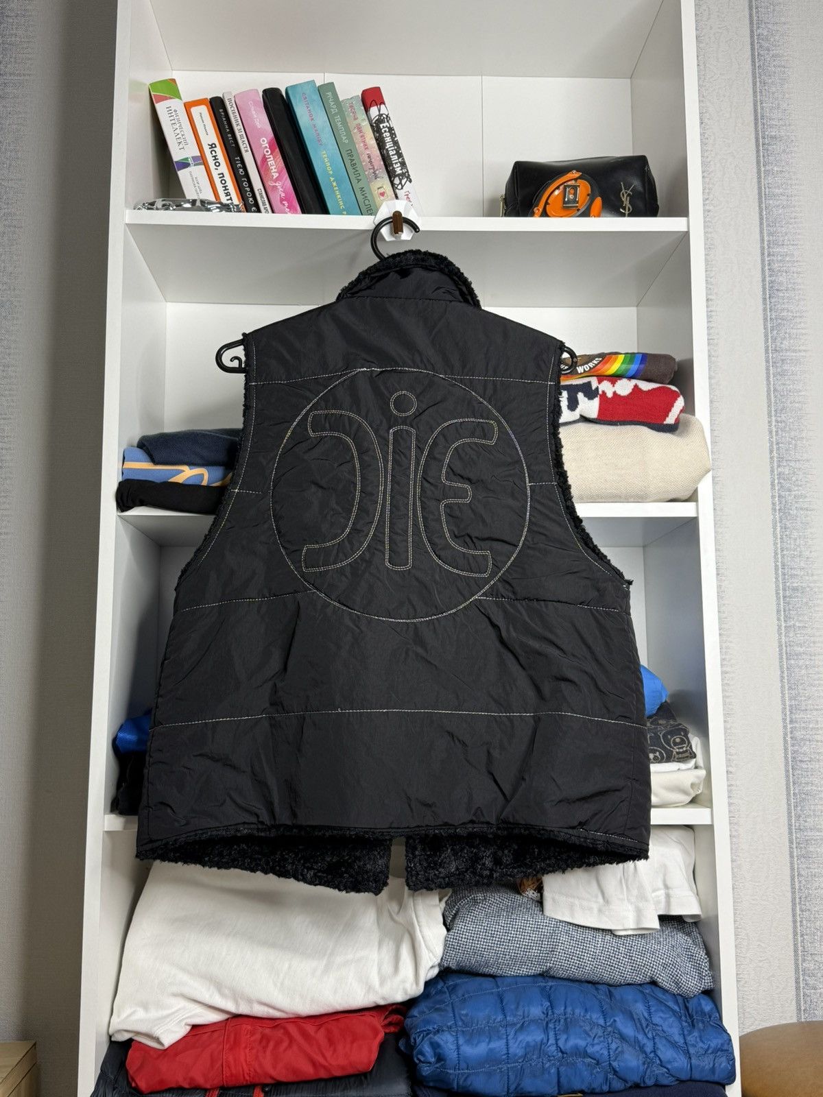 Iceberg Vintage 90s Iceberg Big logo nylon vest size M Size M / US 6-8 / IT 42-44 - 1 Thumbnail