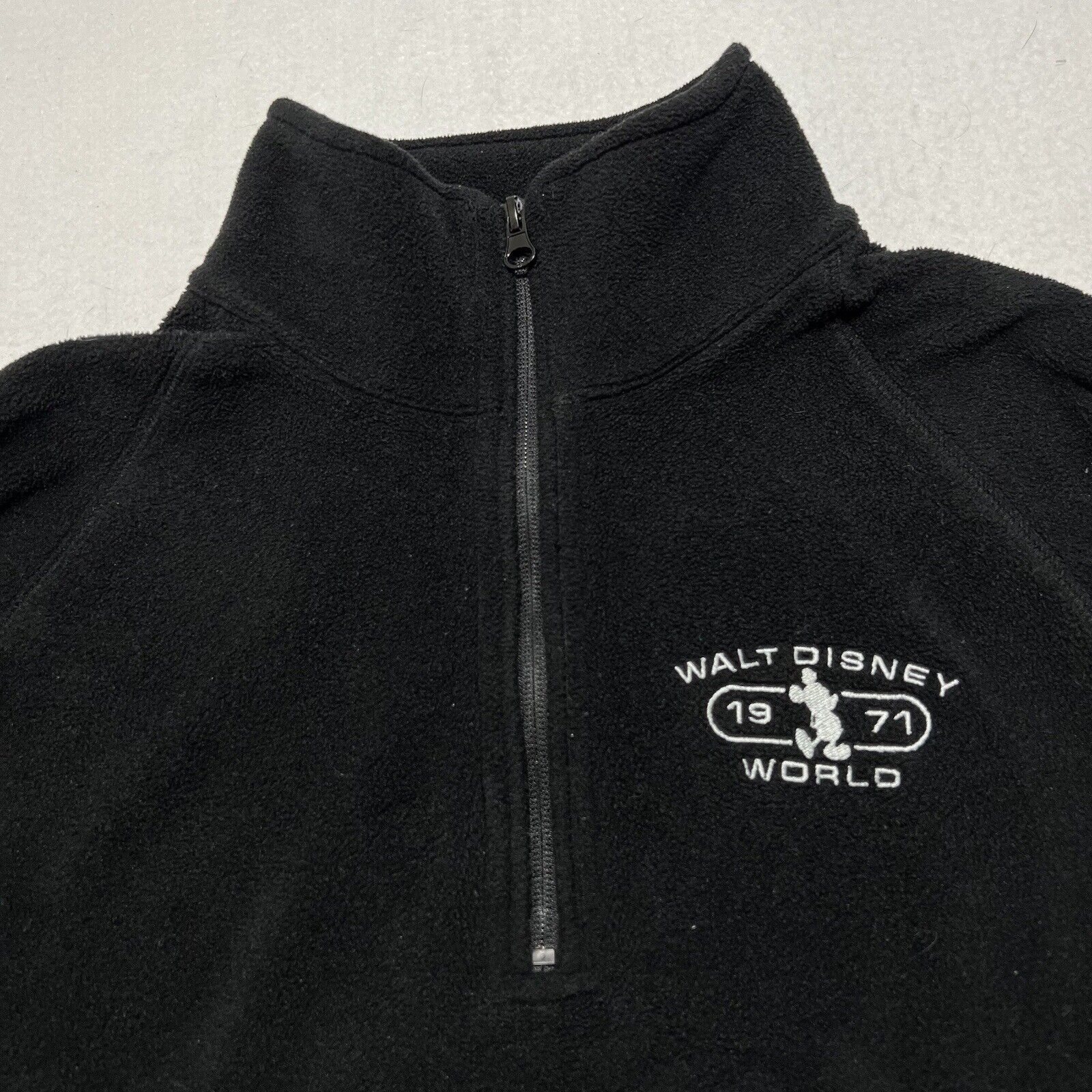 Disney Disney Small 1/4 Zip Fleece Sweatshirt Jacket 1971 Mickey Size US S / EU 44-46 / 1 - 2 Thumbnail