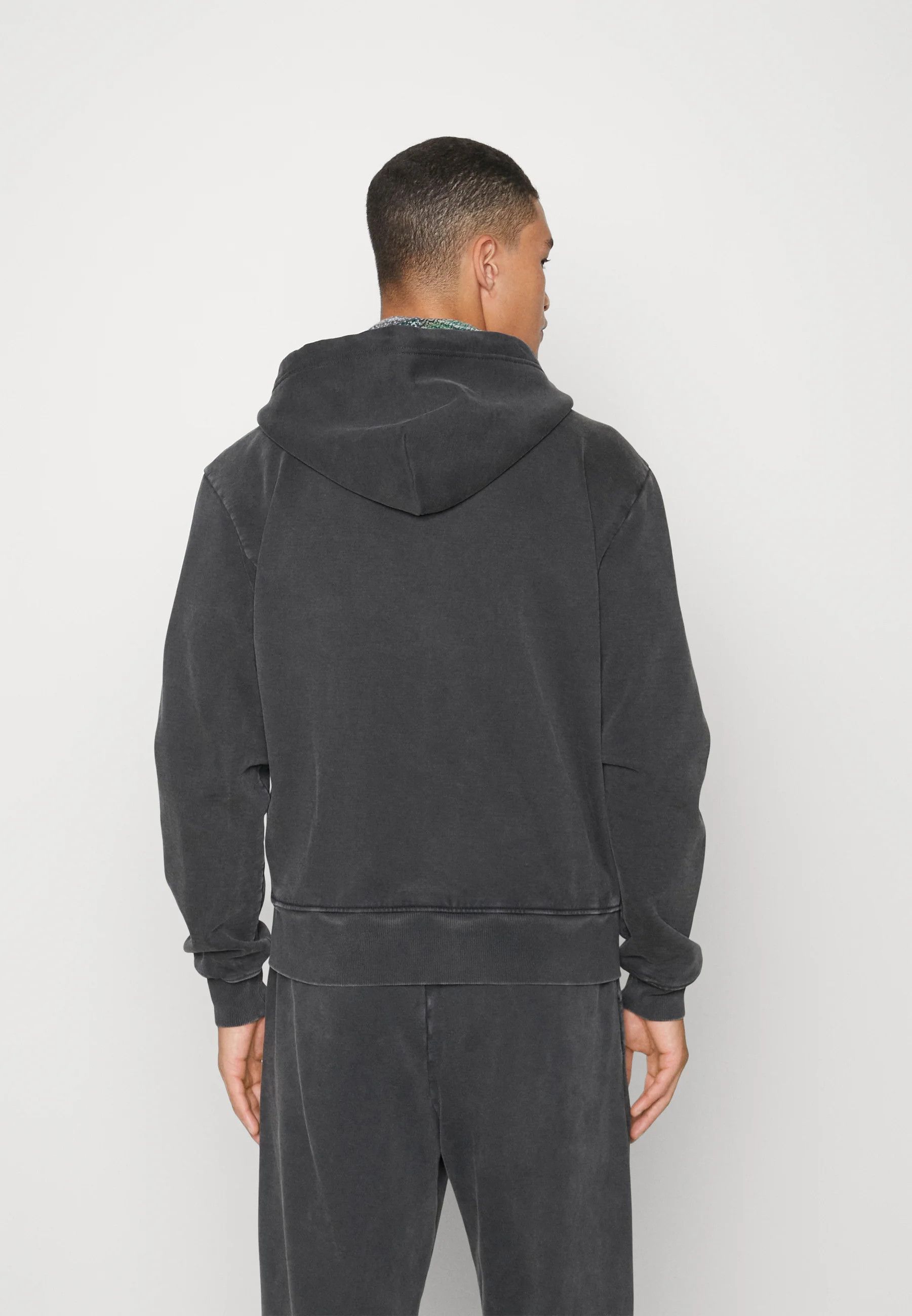 Missoni o1y0225 Logo Hoodie in Lead Size US XL / EU 56 / 4 - 4 Thumbnail