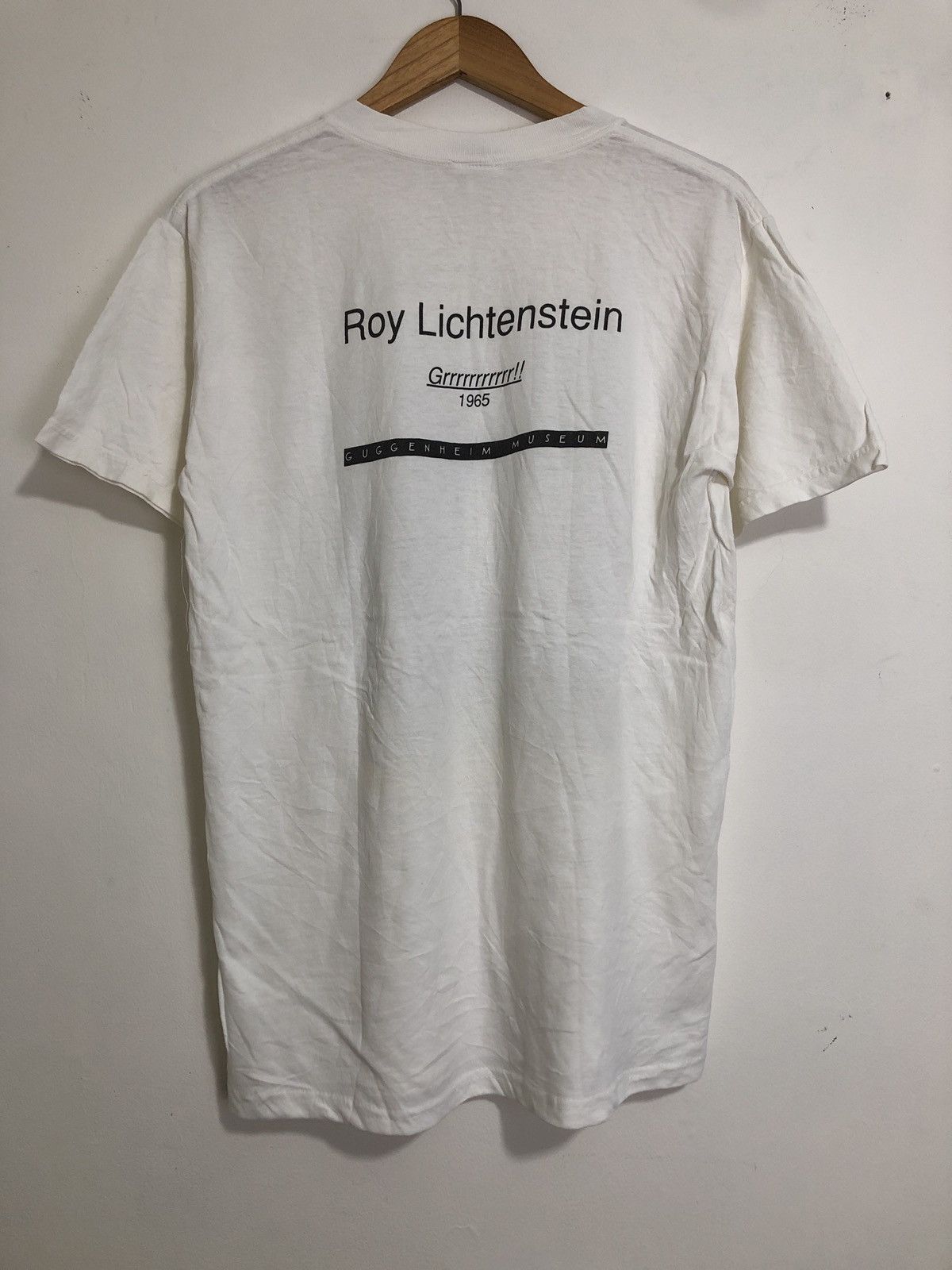 Vintage Vintage Roy Lichtenstein Dog Art T-Shirt Size US M / EU 48-50 / 2 - 4 Thumbnail