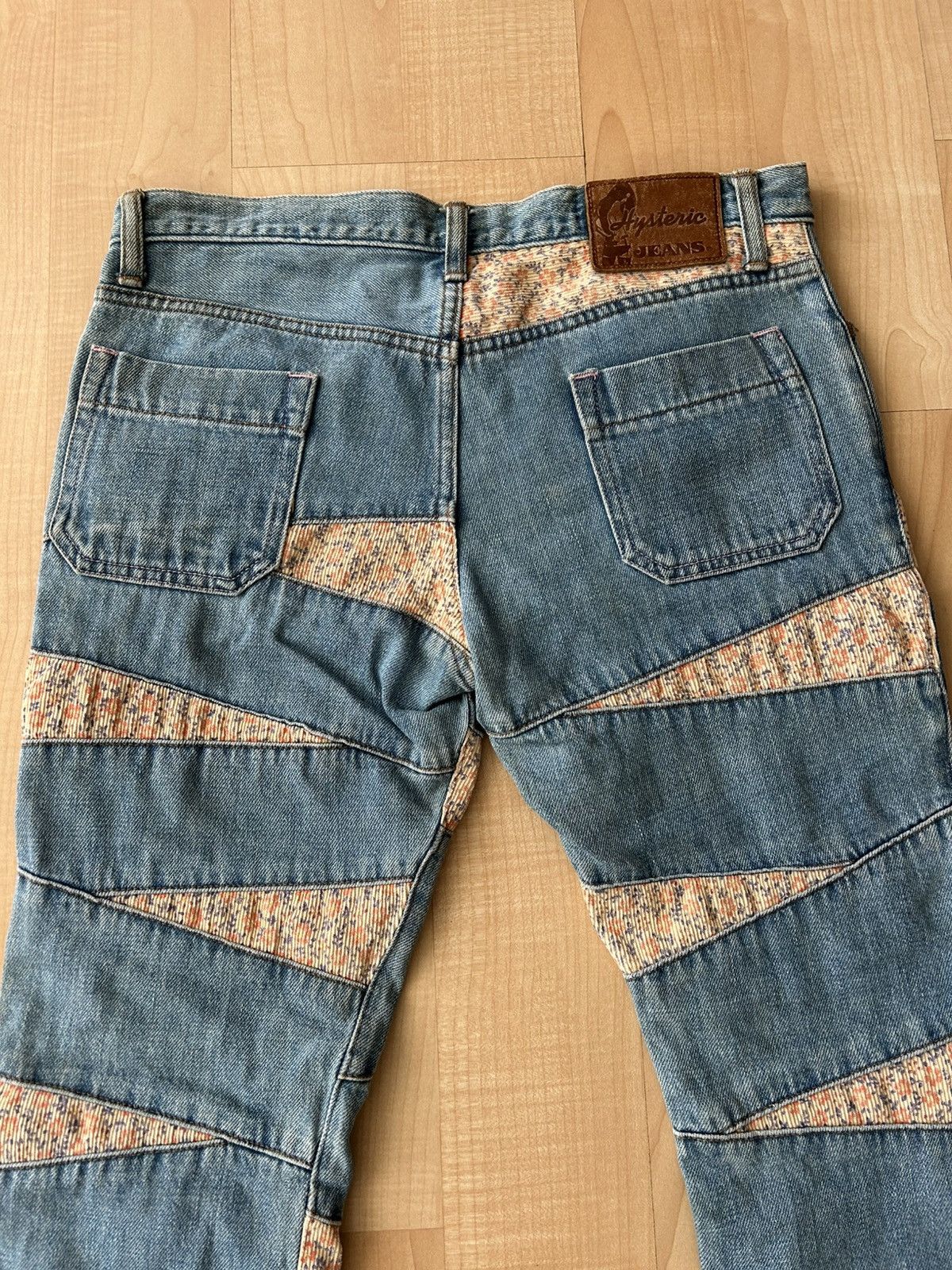 Hysteric Glamour 90s Kinky Jeans Half Corduroy Hagi Flared Denim Size US 30 / EU 46 - 4 Thumbnail