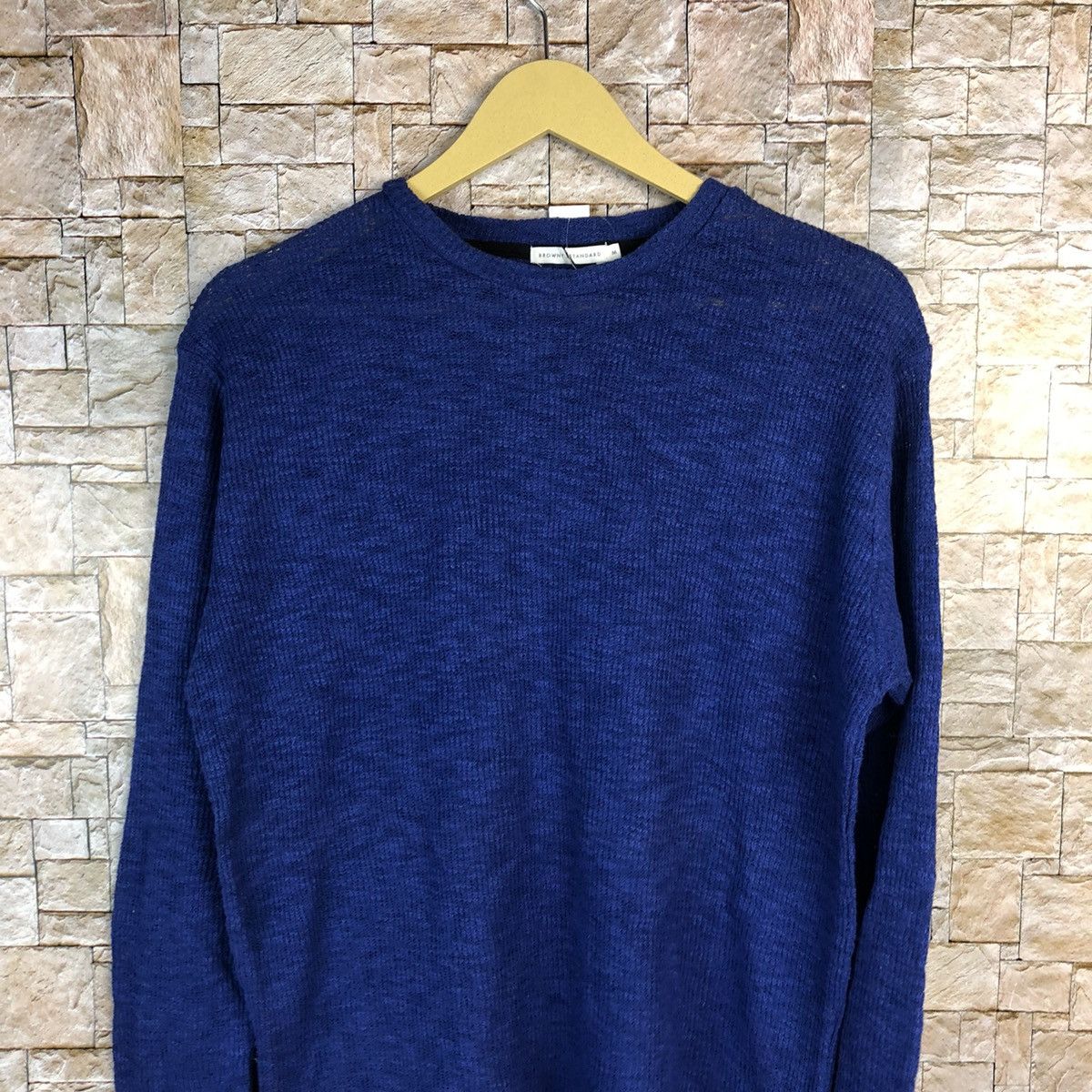 Homespun Knitwear × Japanese Brand Browny Standard Blue Knitwear #A819 Size M / US 6-8 / IT 42-44 - 5 Thumbnail