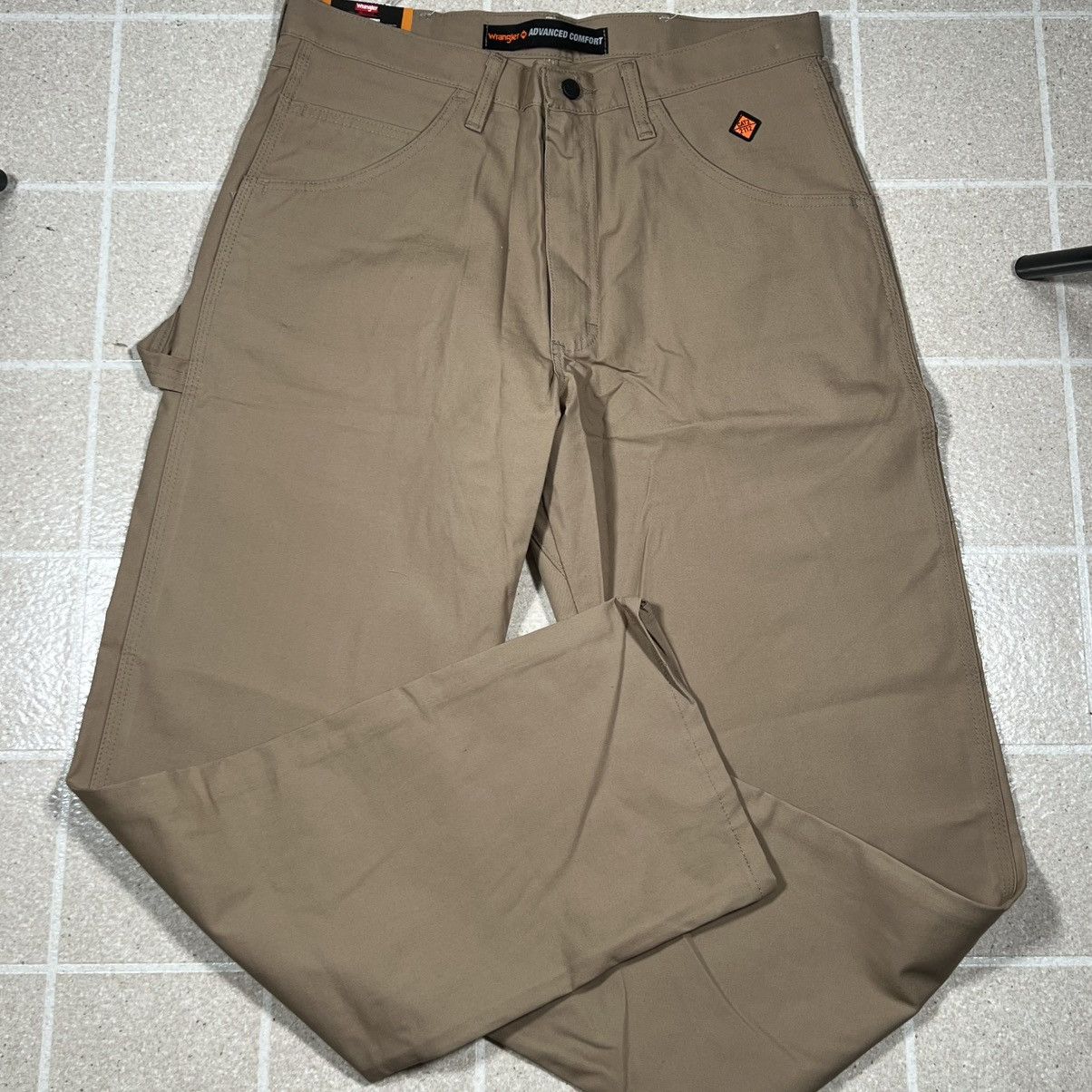Wrangler Wrangler® FR Flame-Resistant Riggs Carpenter Pant, khaki Size US 34 / EU 50 - 9 Thumbnail