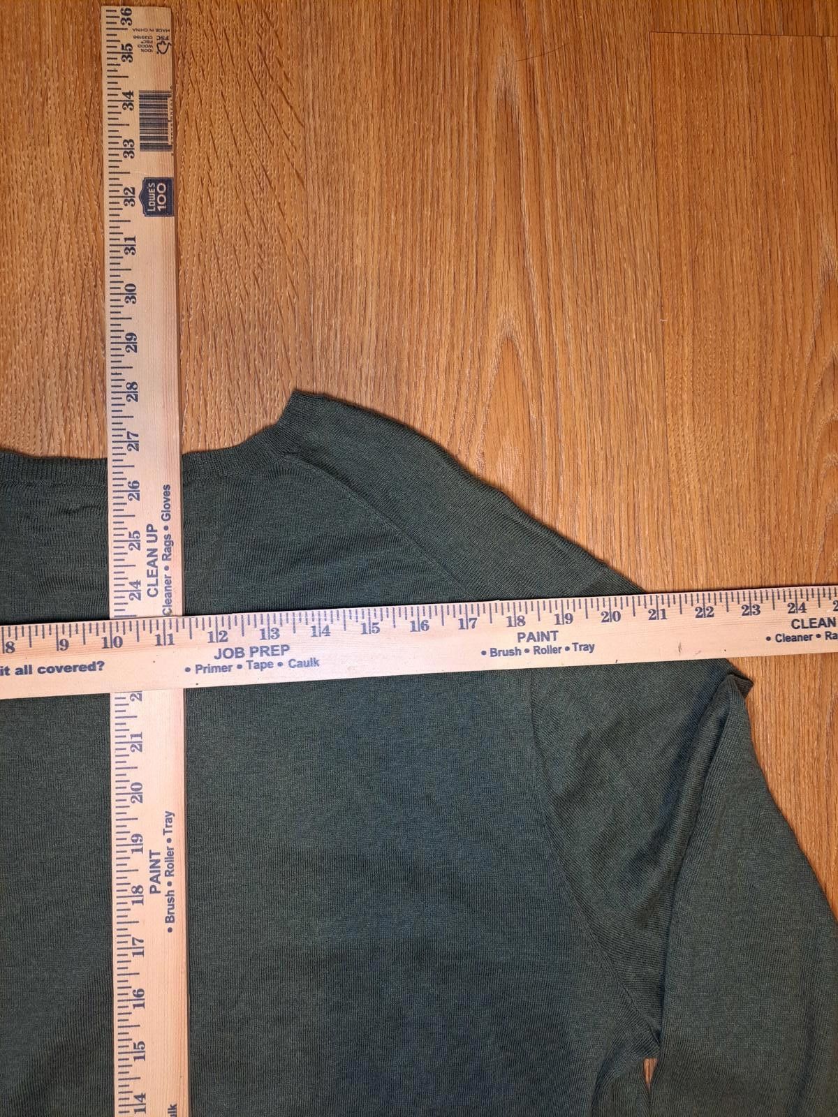 Polo Ralph Lauren VINTAGE Polo Ralph Lauren Sweater Mens XL Green Pima Cotton Size US XL / EU 56 / 4 - 7 Thumbnail