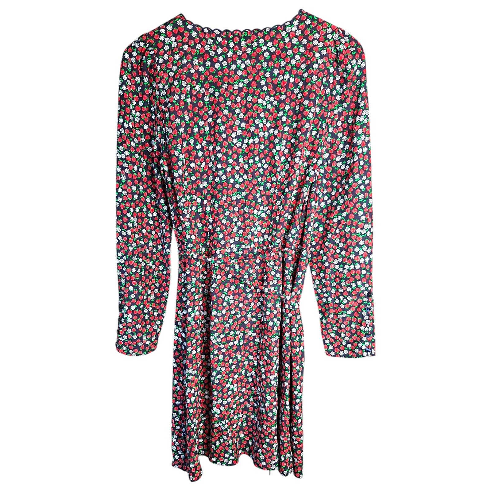 & Other Stories &Other Stories Paris Atelier Strawberry Wrap Mini Dress Size S / US 4 / IT 40 - 5 Thumbnail