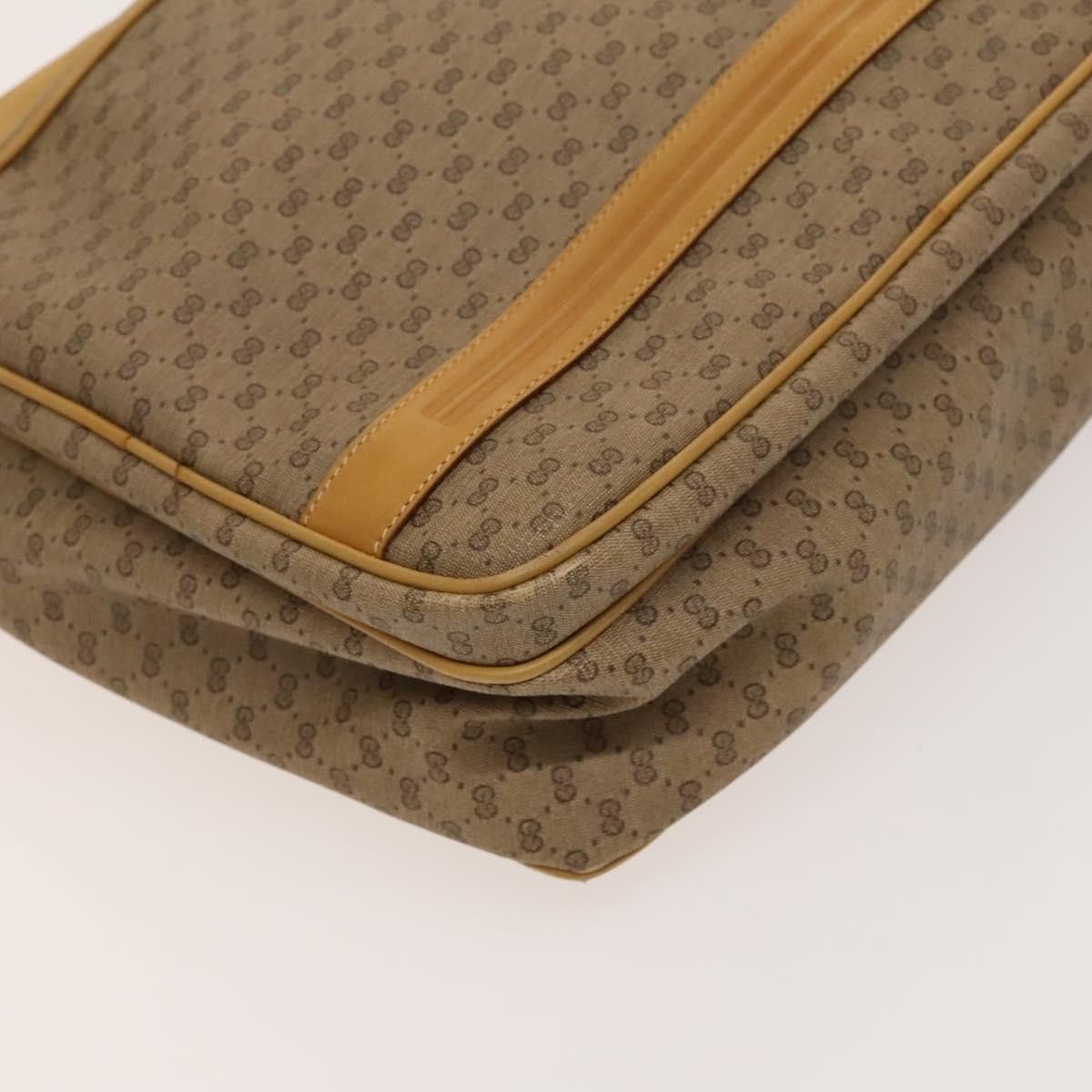 Gucci GUCCI Micro GG Supreme Shoulder Bag Pvc Beige Gold 02 37 02 Size ONE SIZE - 11 Thumbnail
