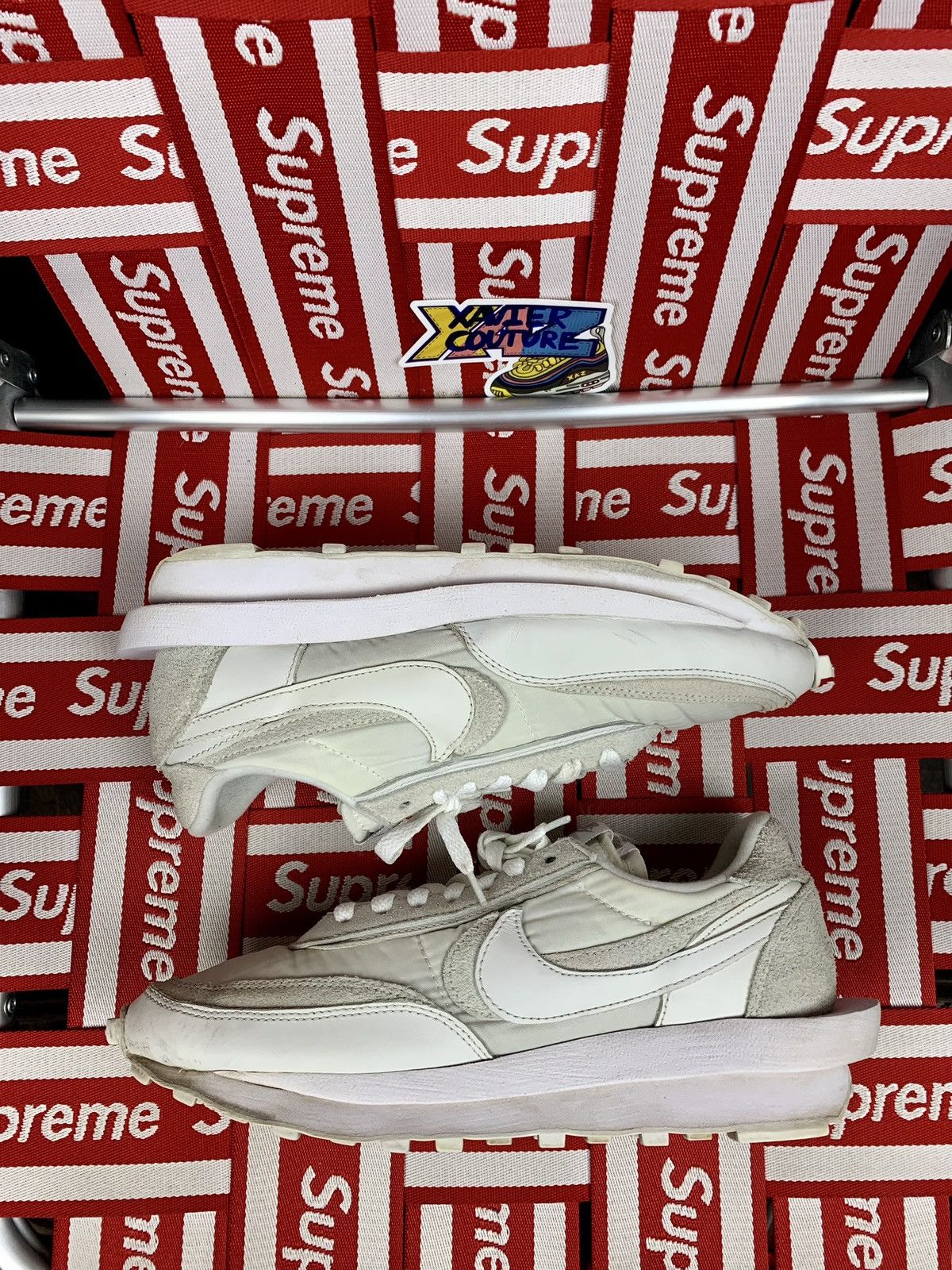 Nike × Sacai Nike LD Waffle Sacai White Nylon Size 8,5 Size US 8.5 / EU 41-42 - 1 Thumbnail