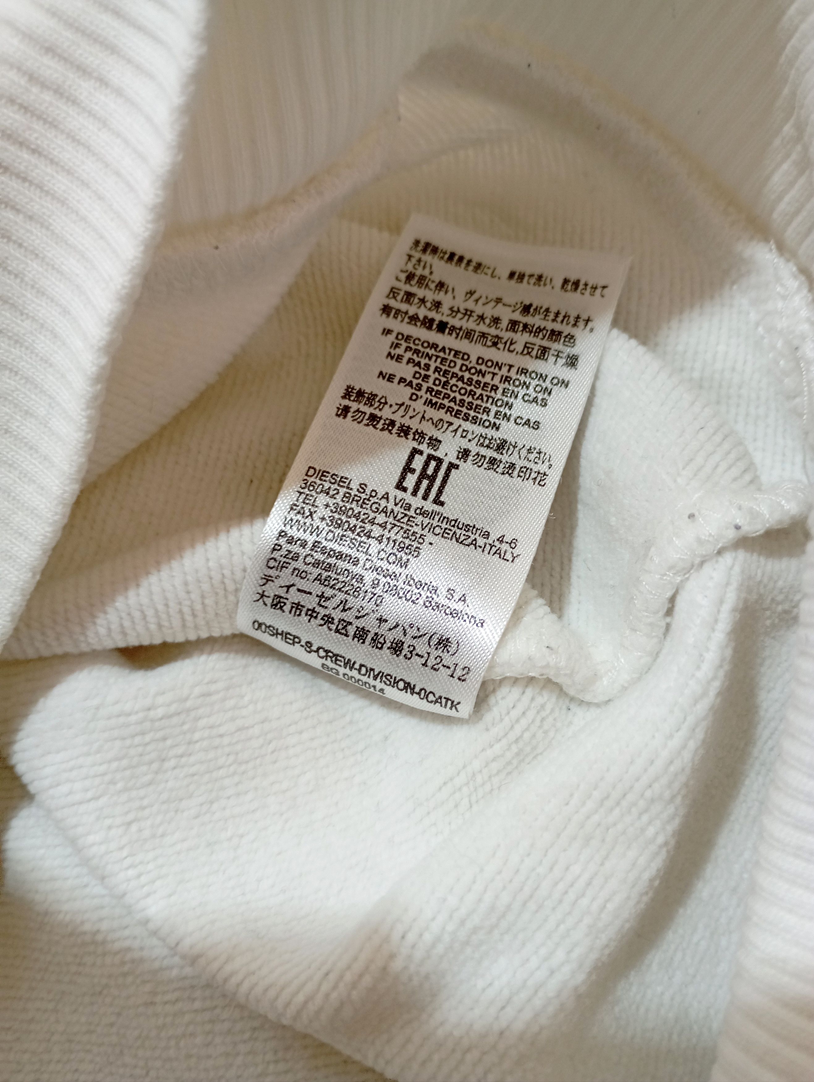 Diesel Diesel Sweatshirt Vintage Big Logo Crewneck 90s Size US M / EU 48-50 / 2 - 8 Thumbnail