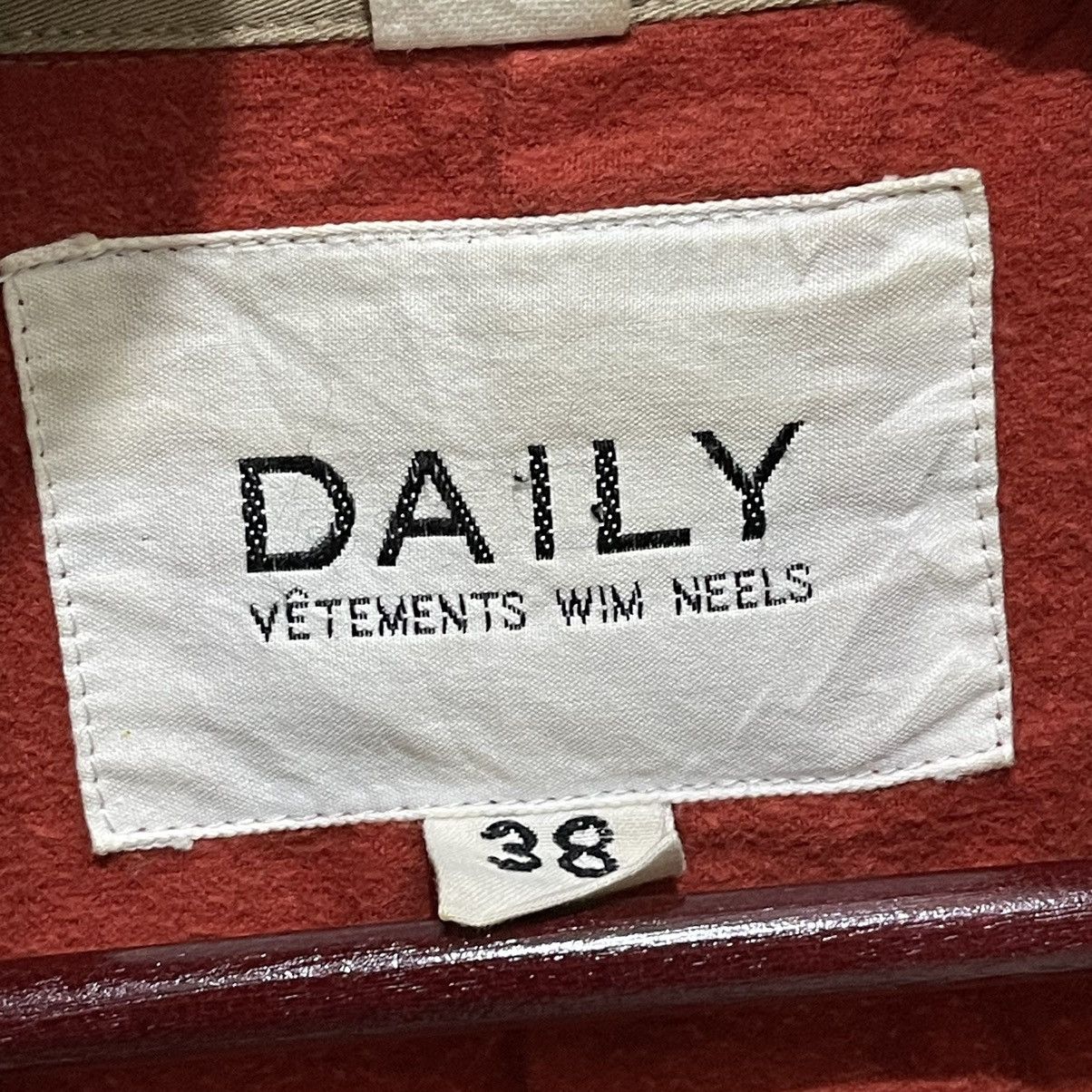 Designer × Japanese Brand DAILY VÊTEMENTS WIM NEELS Trench Coat Jacket Size S / US 4 / IT 40 - 11 Thumbnail