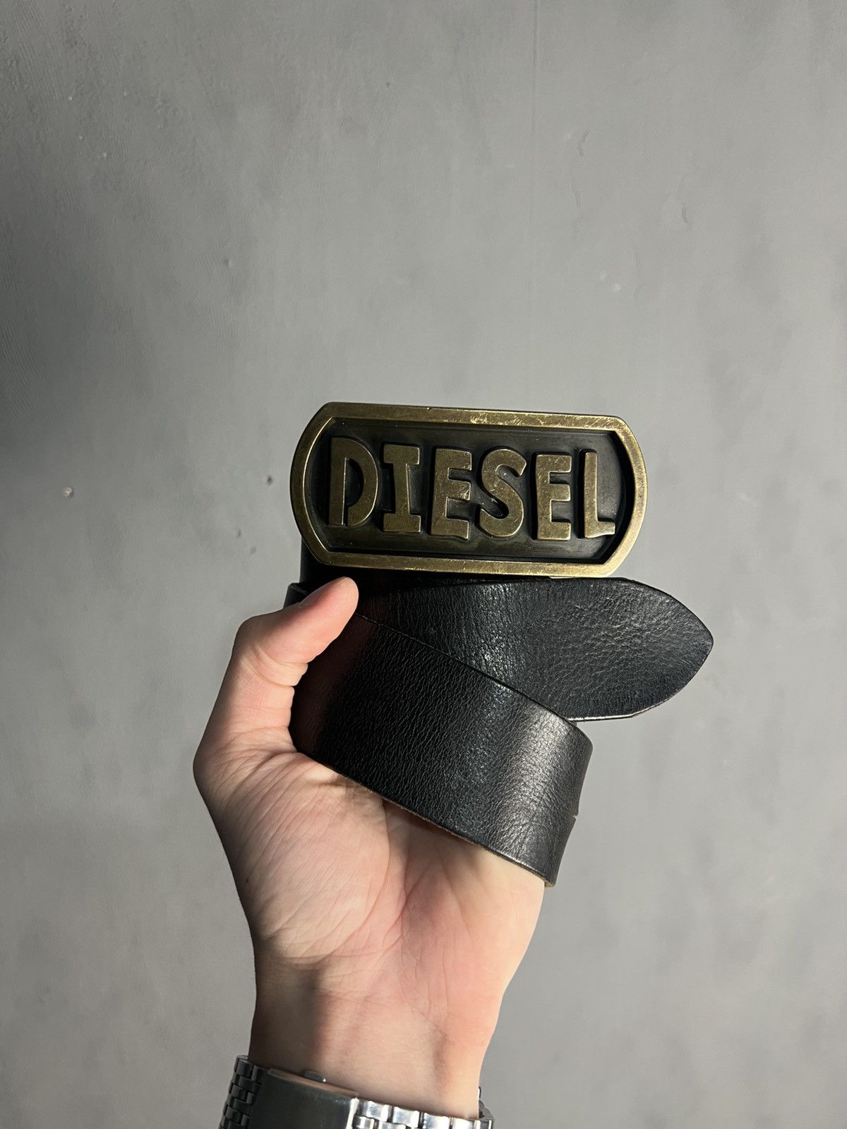 Diesel Vintage Diesel Avangarde Big Logo Belt Size ONE SIZE - 1 Thumbnail