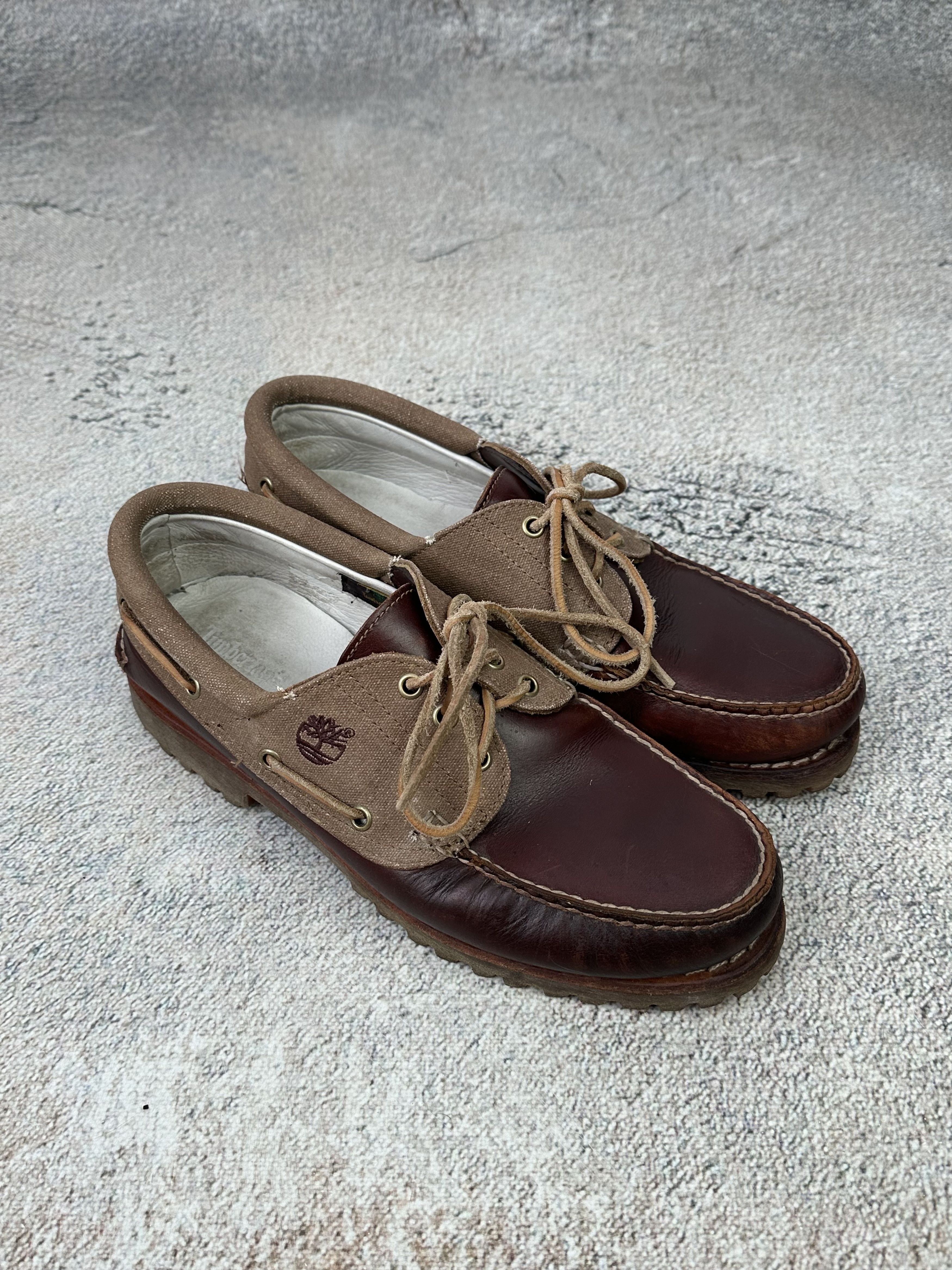 Timberland × Vintage Timberland Authentics 3 EYE Classic Leather Shoes Loafers Size US 10 / EU 43 - 2 Thumbnail
