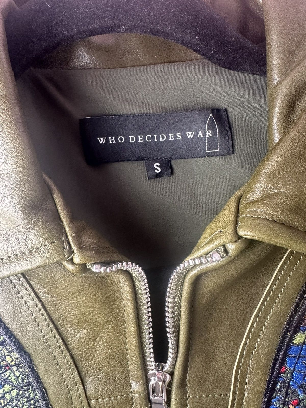 Who Decides War Who Decides War Leather Jacket Size US S / EU 44-46 / 1 - 7 Thumbnail