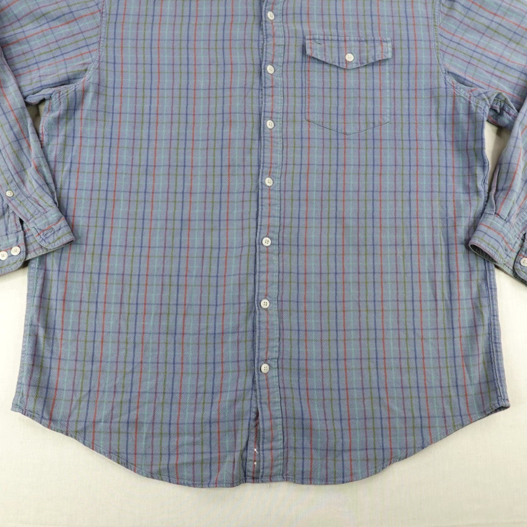 Vintage Vintage L.L. Bean Men's XLT Flannel Shirt Long Sleeve Plaid Cotton Casual Outdoor Size US XL / EU 56 / 4 - 4 Thumbnail