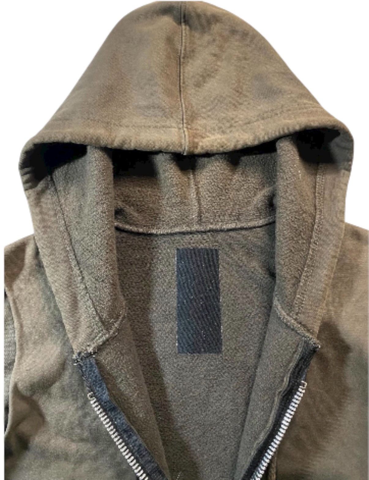 Rick Owens preownd Rick Owens SLAB 2004 Layered Hoodie – Size XS Size US XS / EU 42 / 0 - 6 Thumbnail